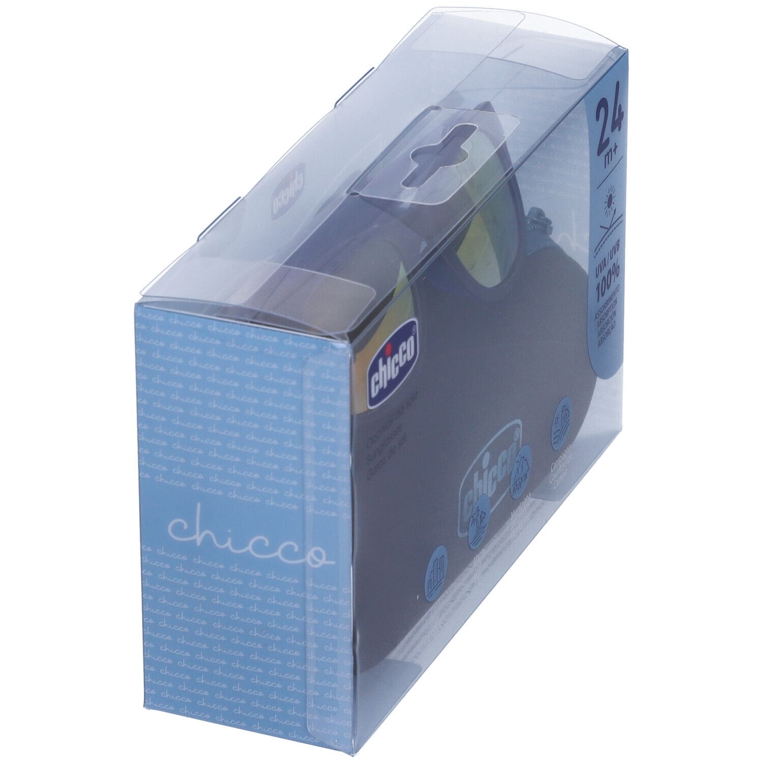 Chicco Occhiali da Sole 24+ Mesi Montatura Blu Lenti a Specchio