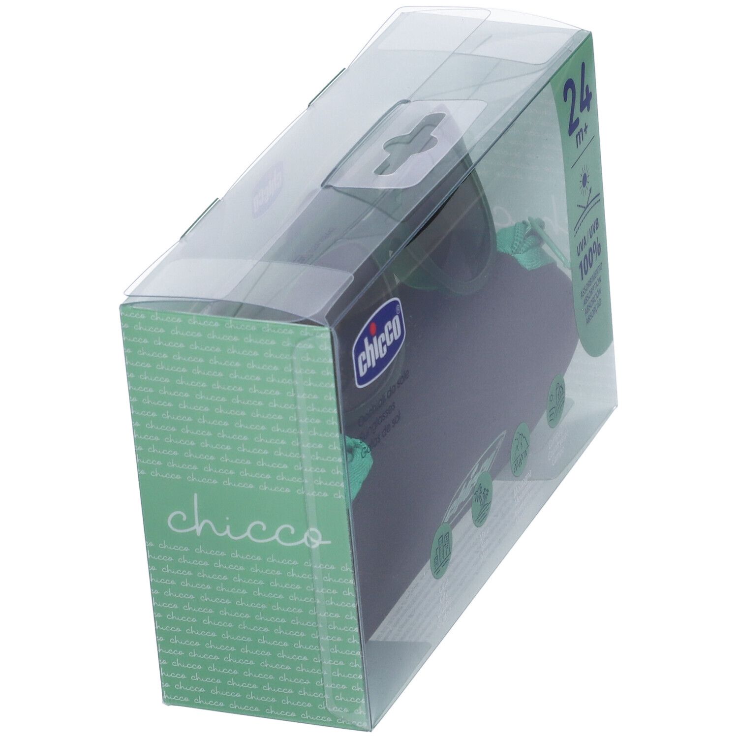 Chicco Occhiali da Sole 24+ Mesi Montatura Verde Lenti Fumè
