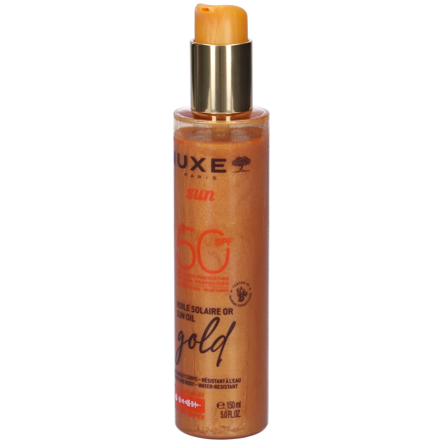NUXE SUN Olio Solare Dorato Alta Protezione SPF50