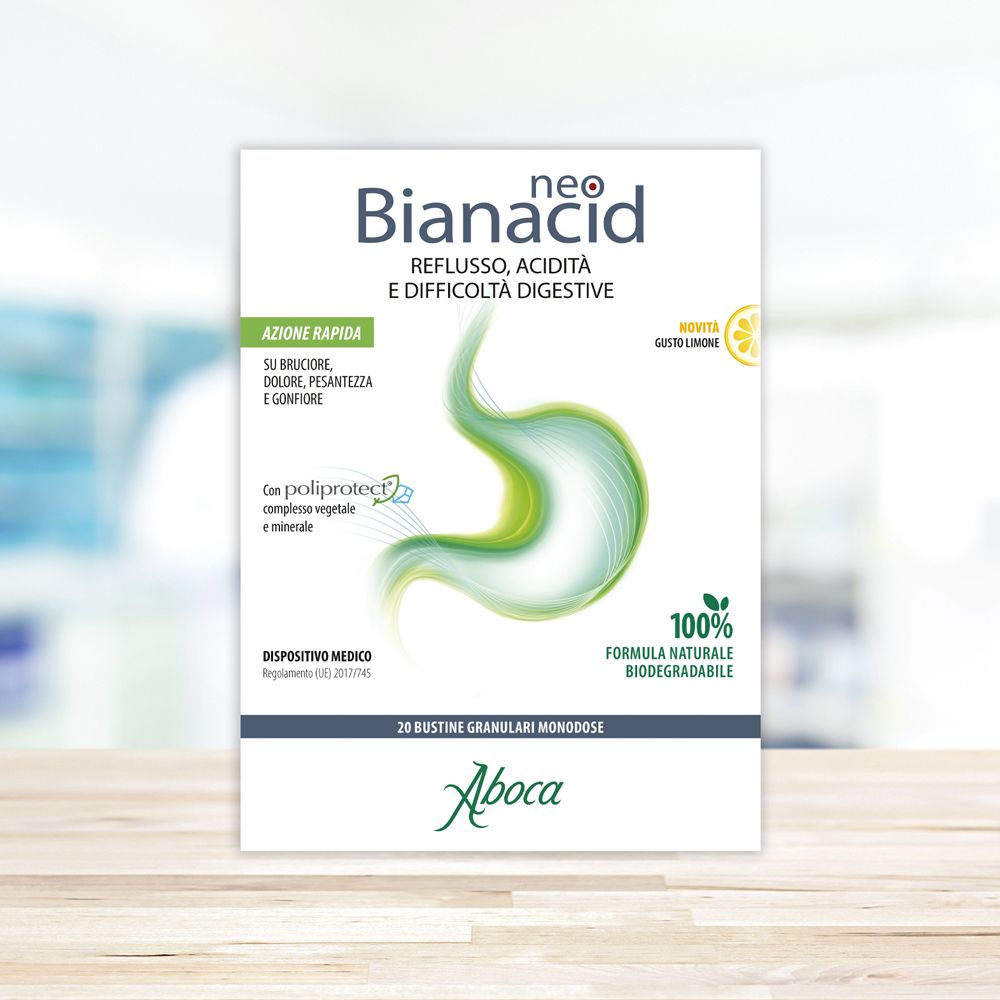 Neobianacid Bustine Granulari Gusto Limone