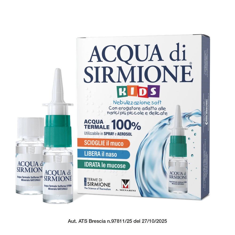 Acqua Di Sirmione Kids Nebulizzazione Soft Flaconcini