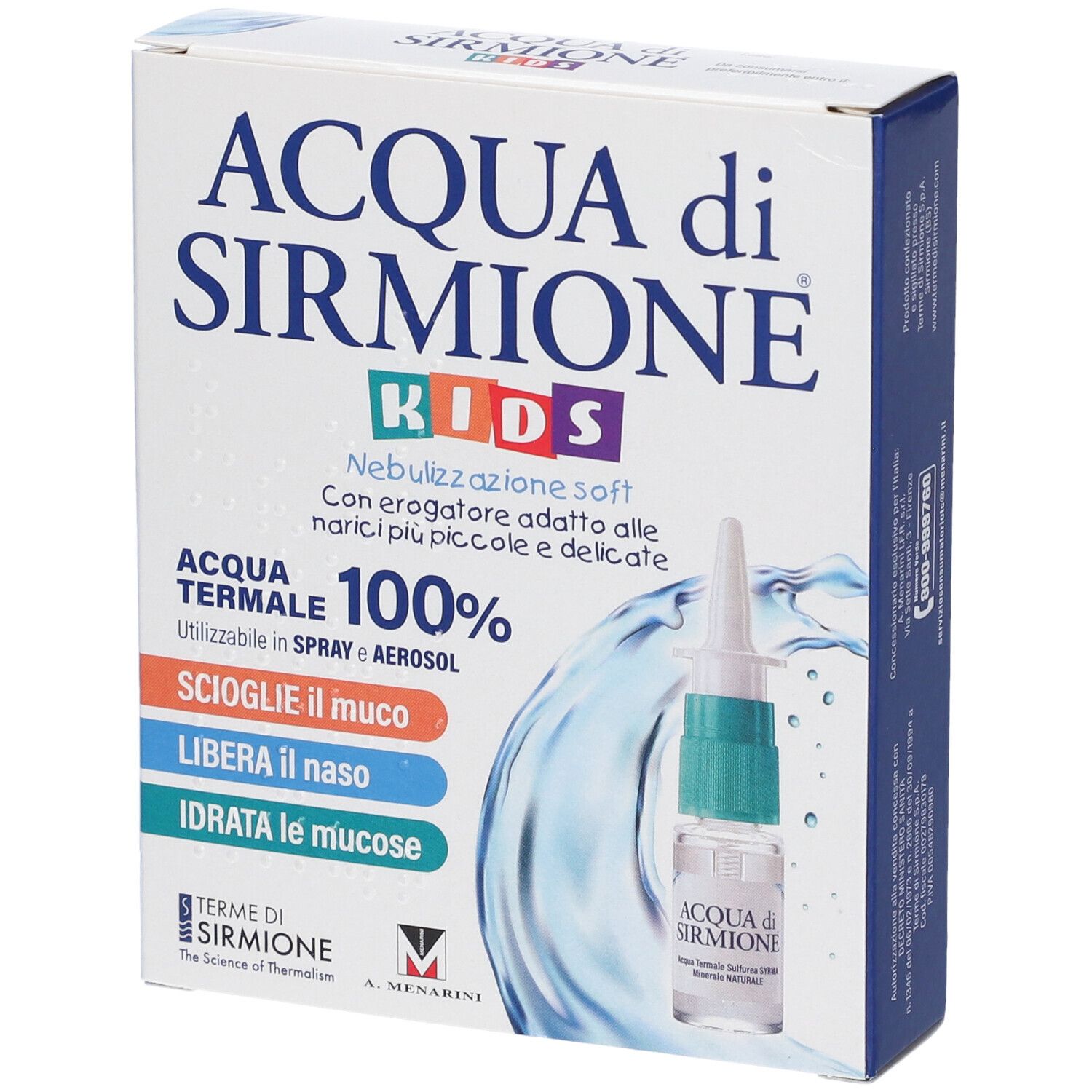 Acqua Di Sirmione Kids Nebulizzazione Soft Flaconcini