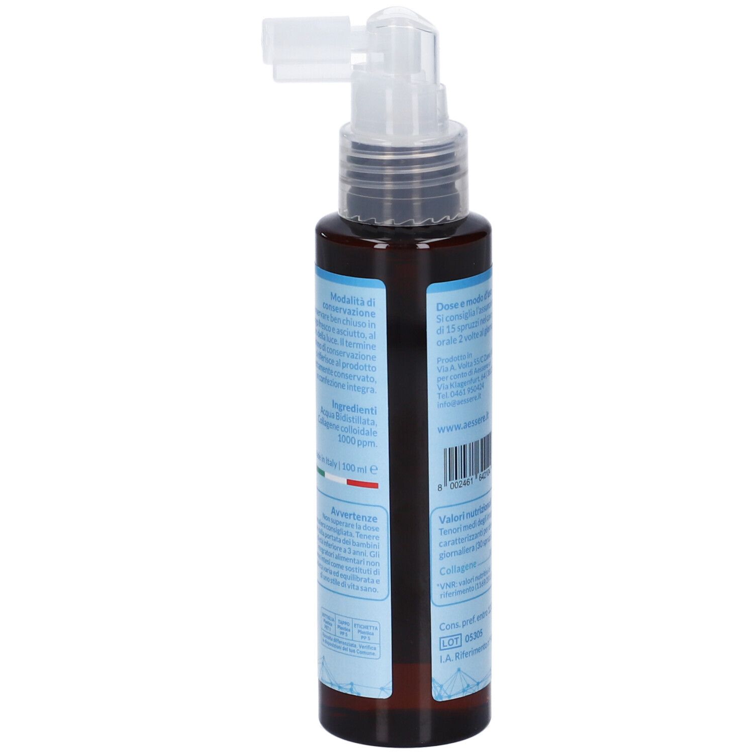 Collagene Colloidale Plus 1000Ppm 100 Ml