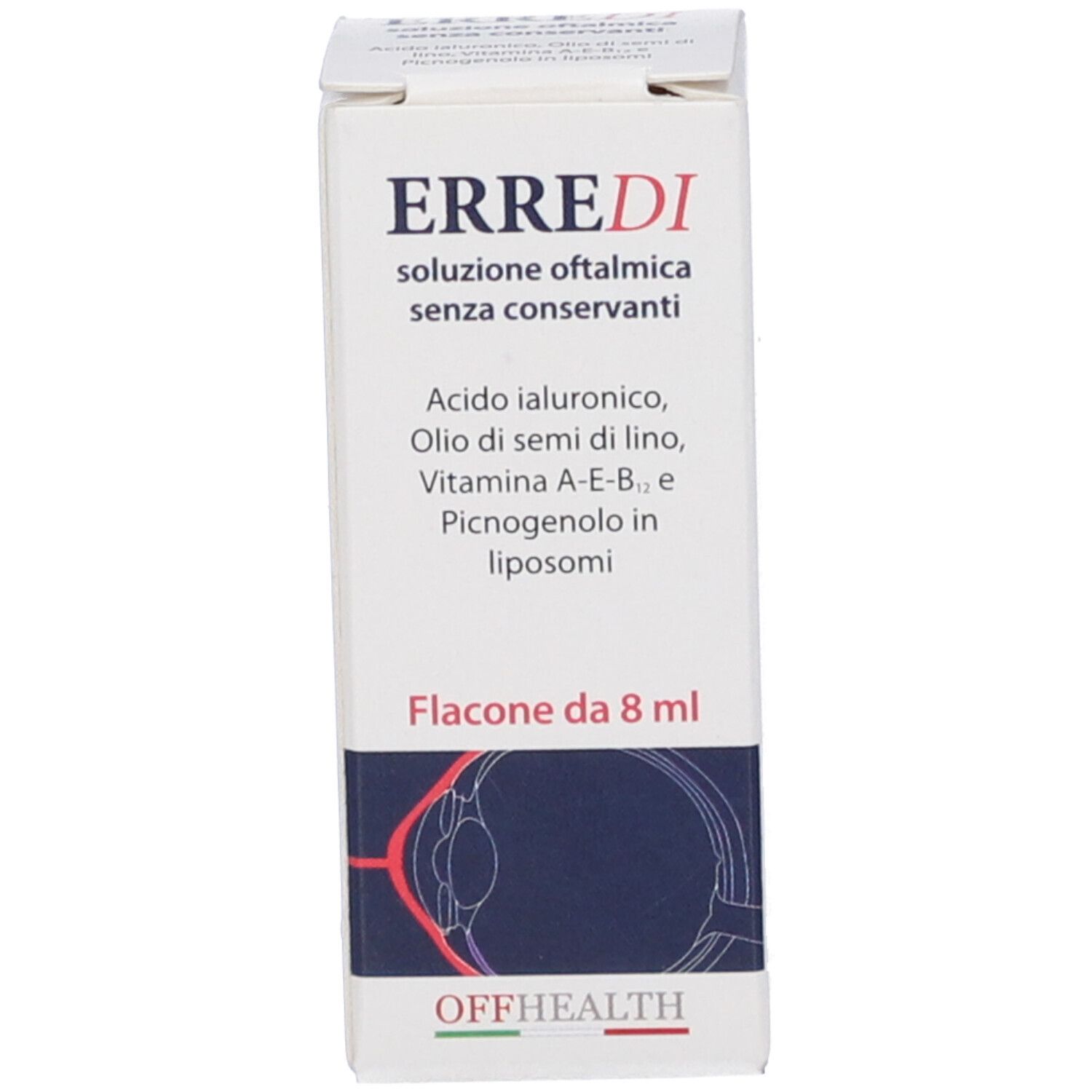 Erredi Soluzione Oftalmica Senza Conservanti 8 Ml