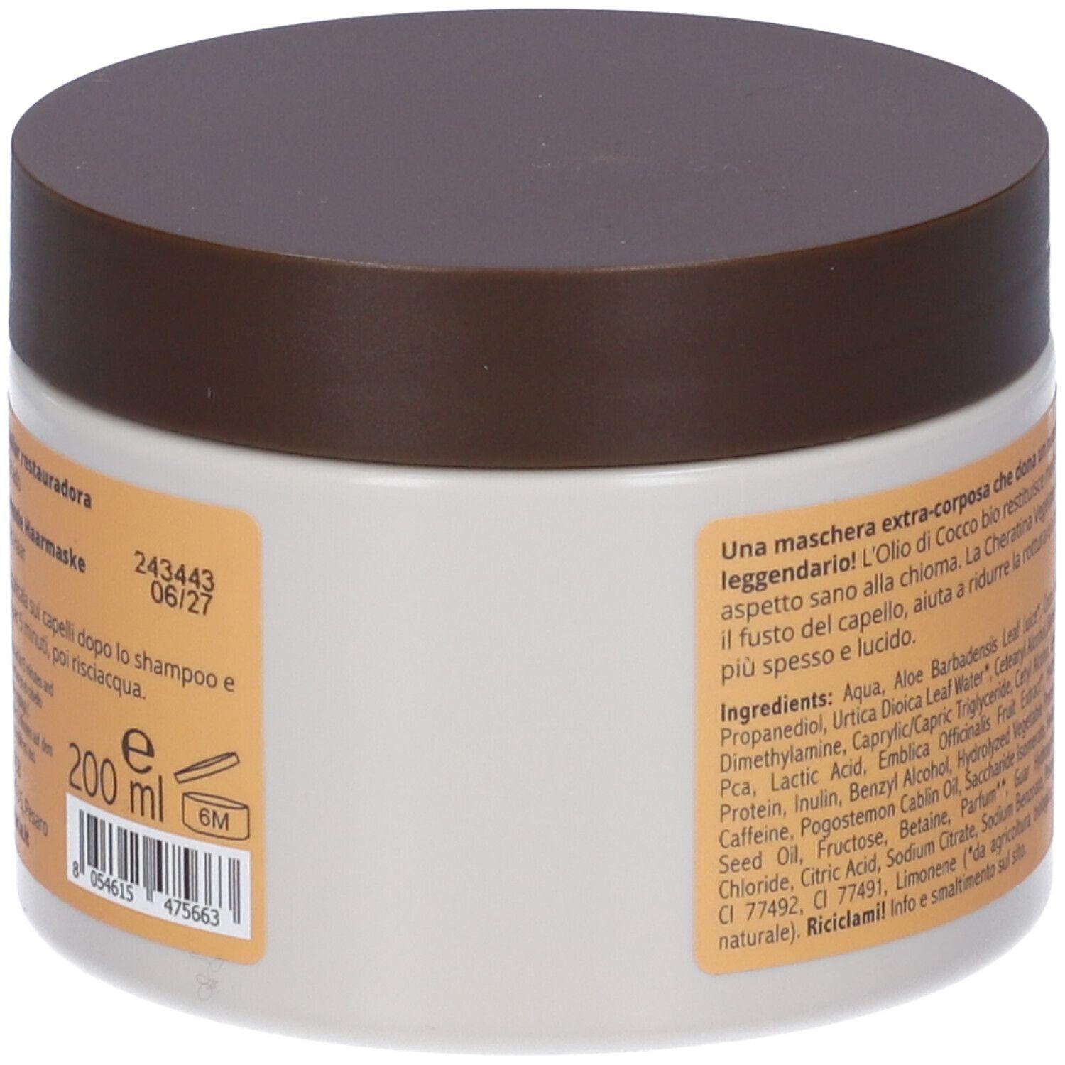 Maschera capelli ristrutturante
