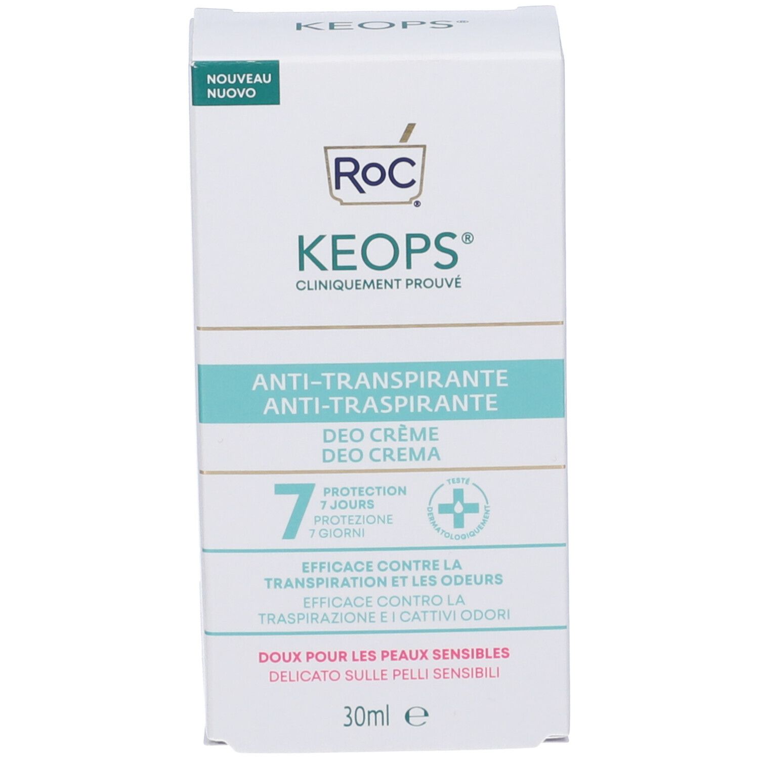 Roc Keops Crema Deodorante Antitraspirante