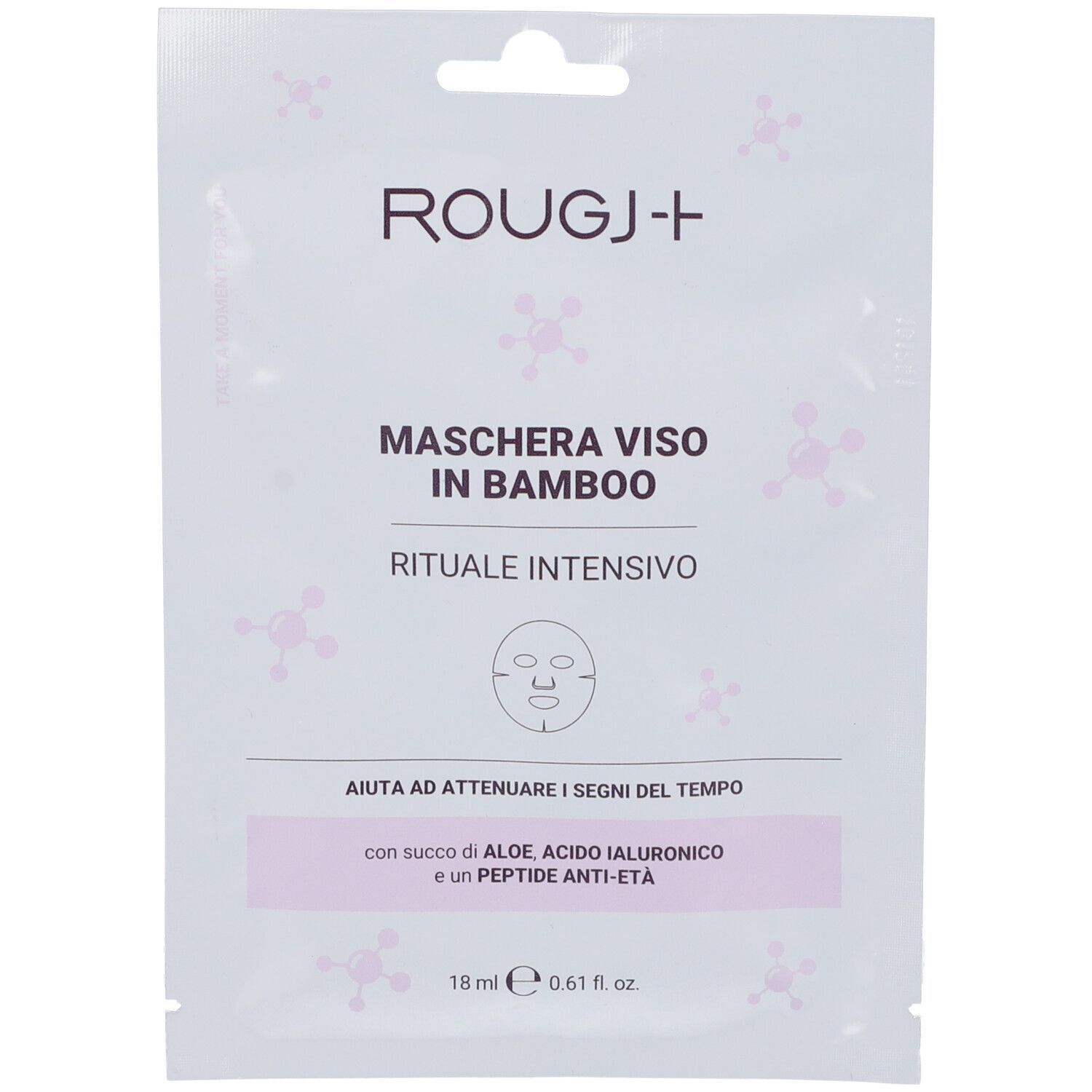 Rougj+ Maschera Viso Bamboo Rituale Intensivo