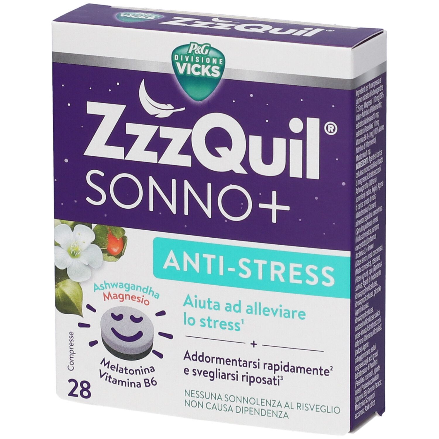 Vicks ZzzQuil Sonno+ Compresse