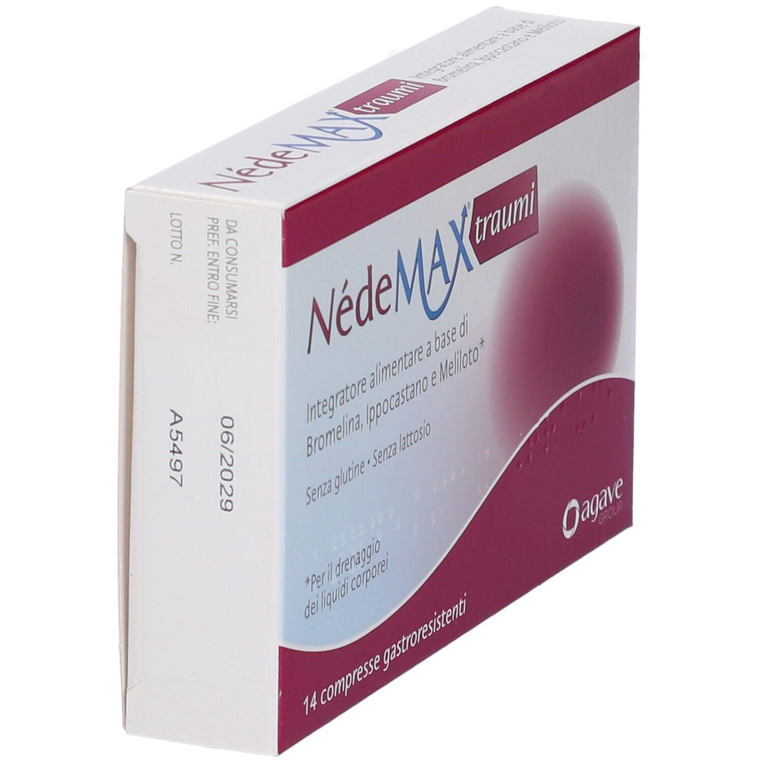 Confezione NedeMAXtraumi da 14 compresse gastroresistenti.