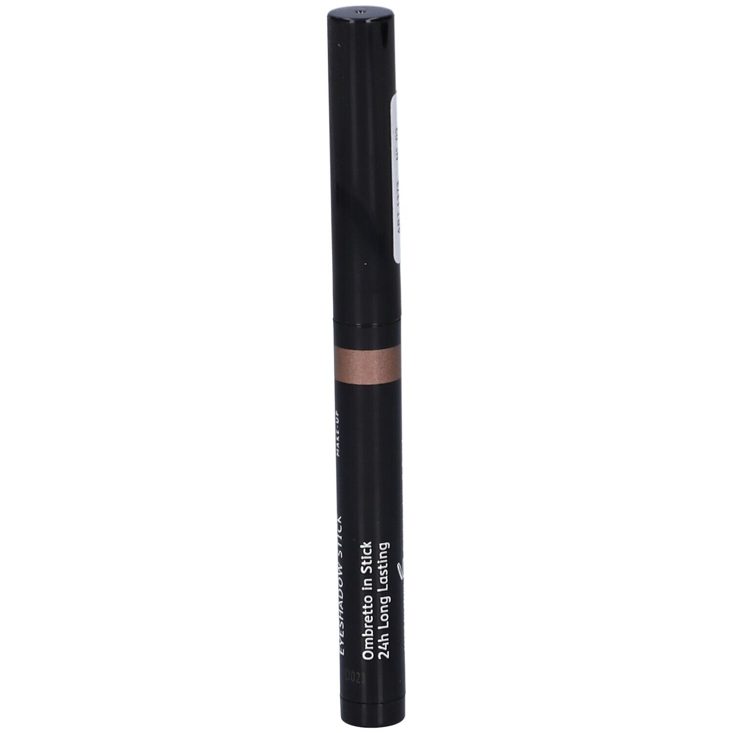 Ombretto Stick nero. Nome del prodotto e marchio visibili. Testo: 24h Long Lasting.