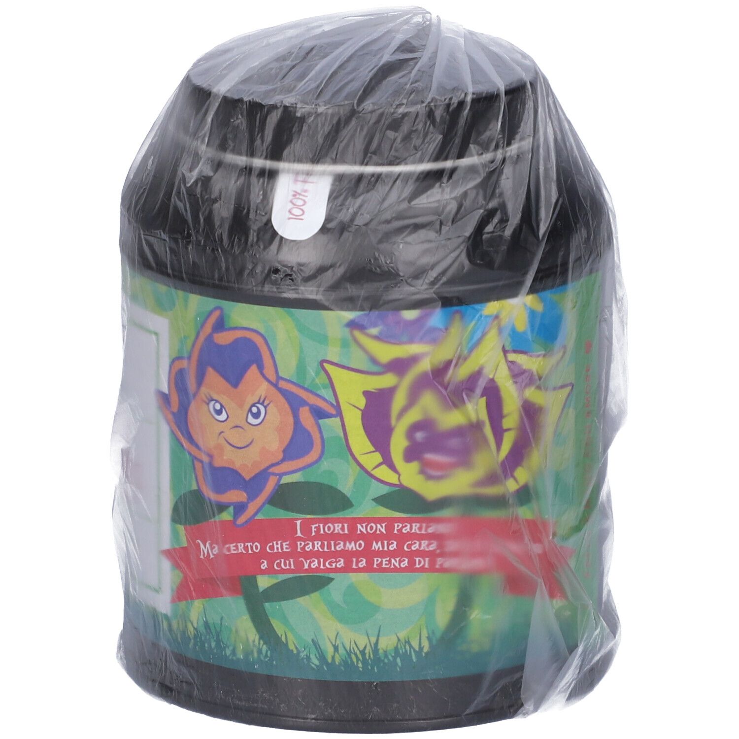 Tisane SaiTe "I Fiori Parlanti" con personaggi di fiori disegnati, 100g.