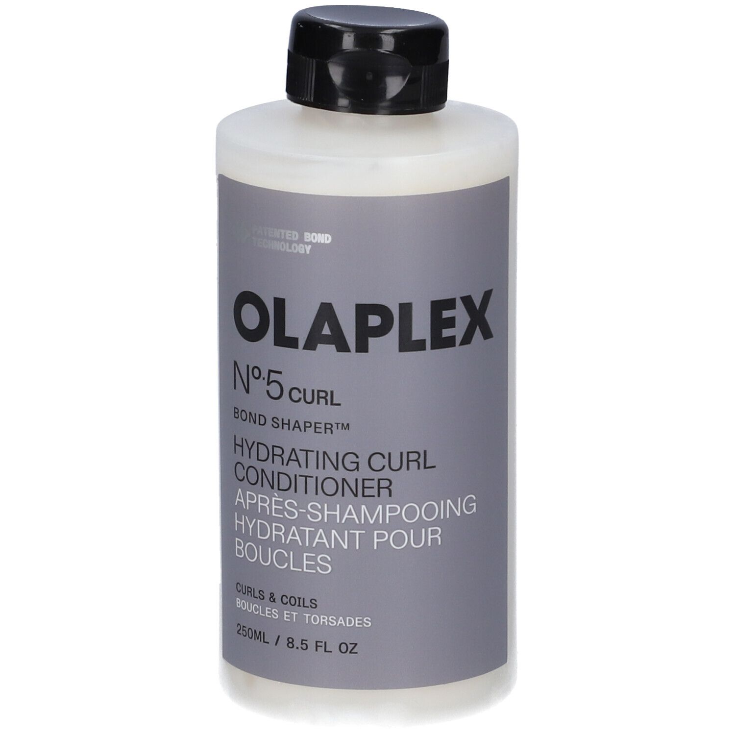 Olaplex N. 5 Curl Hydrating Curl Conditioner in flacone bianco con tappo nero. 250ml.