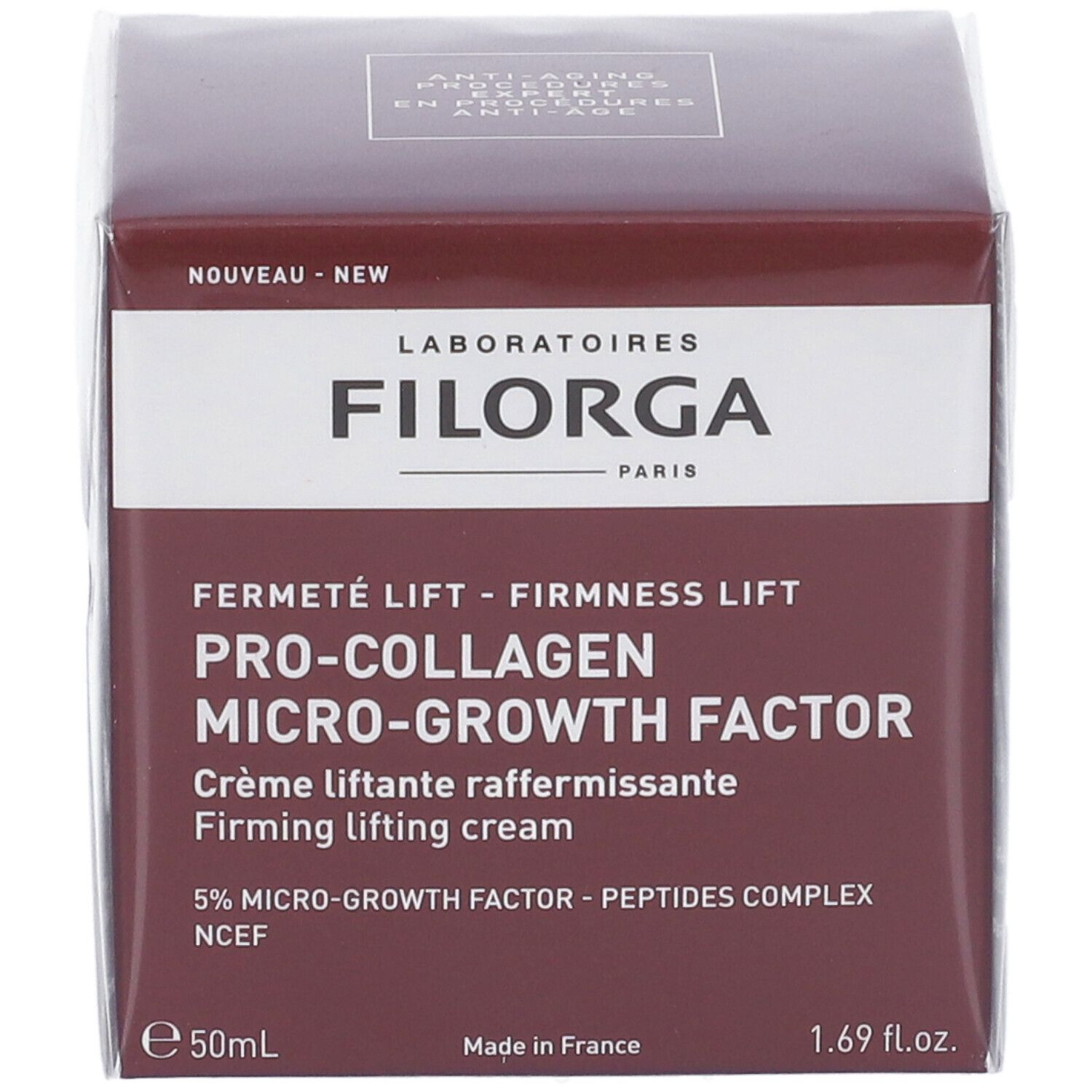 Crema liftante rassodante Filorga "Pro-Collagen Micro-Growth Factor", 50ml.