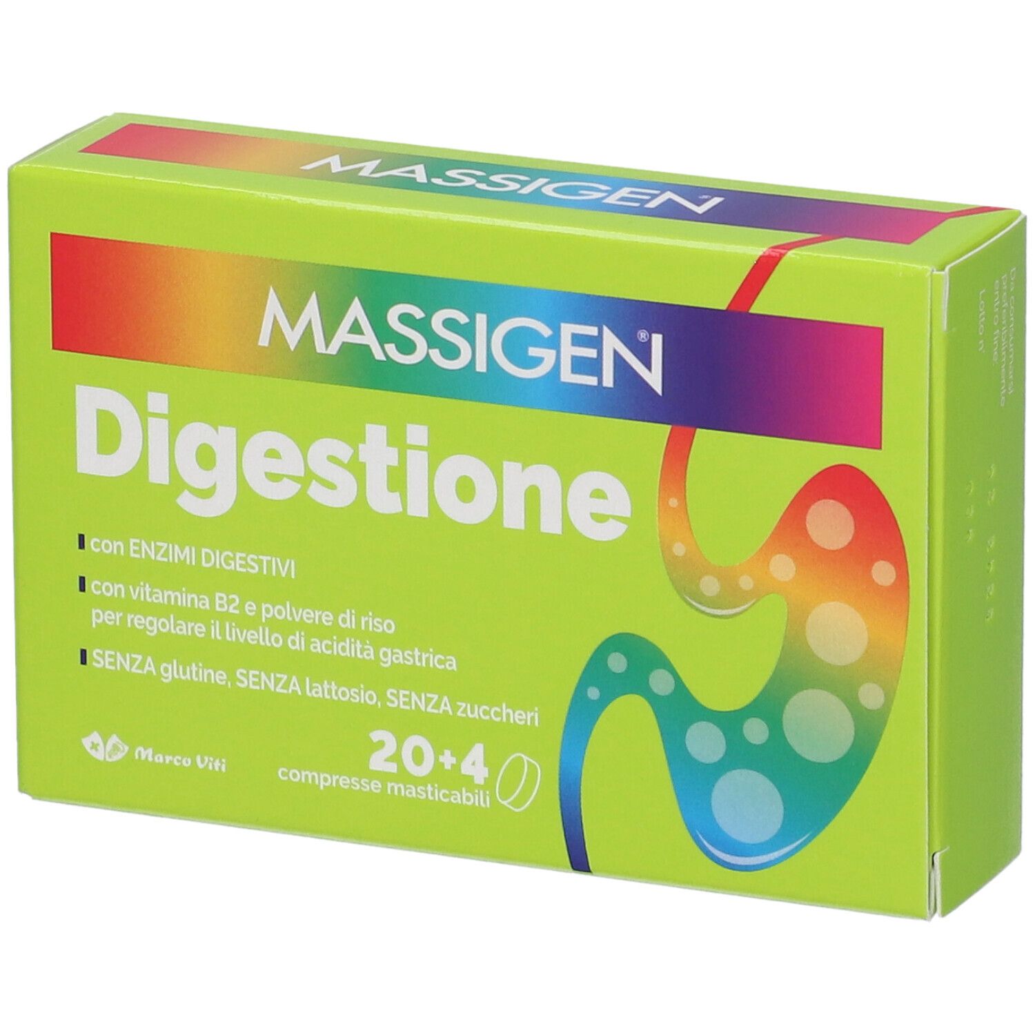 Marco Viti Massigen Digestione Compresse Masticabili