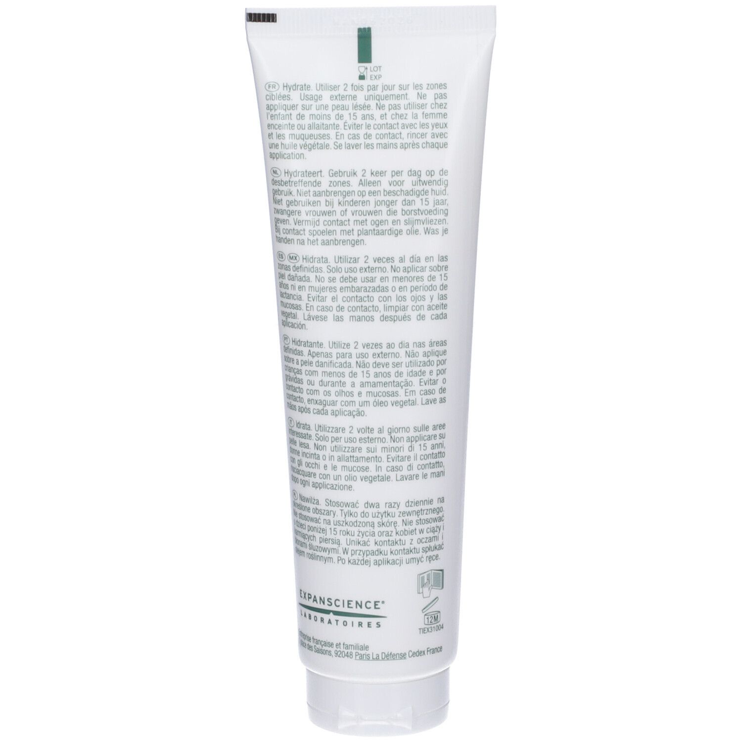 Dermatophytique Hydrate Tubo da 100ml