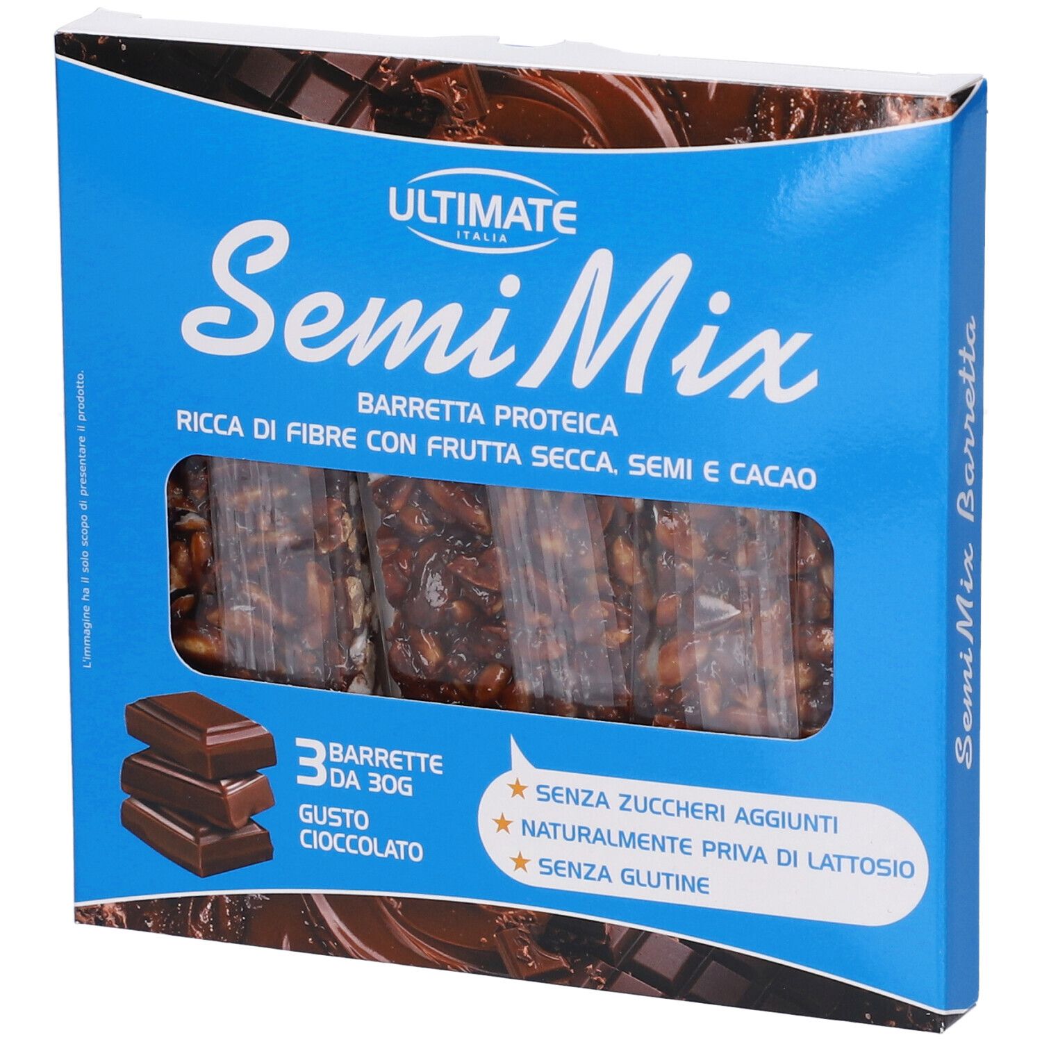 Ultimate Italia Barrette Semi Mix Gusto Cioccolato