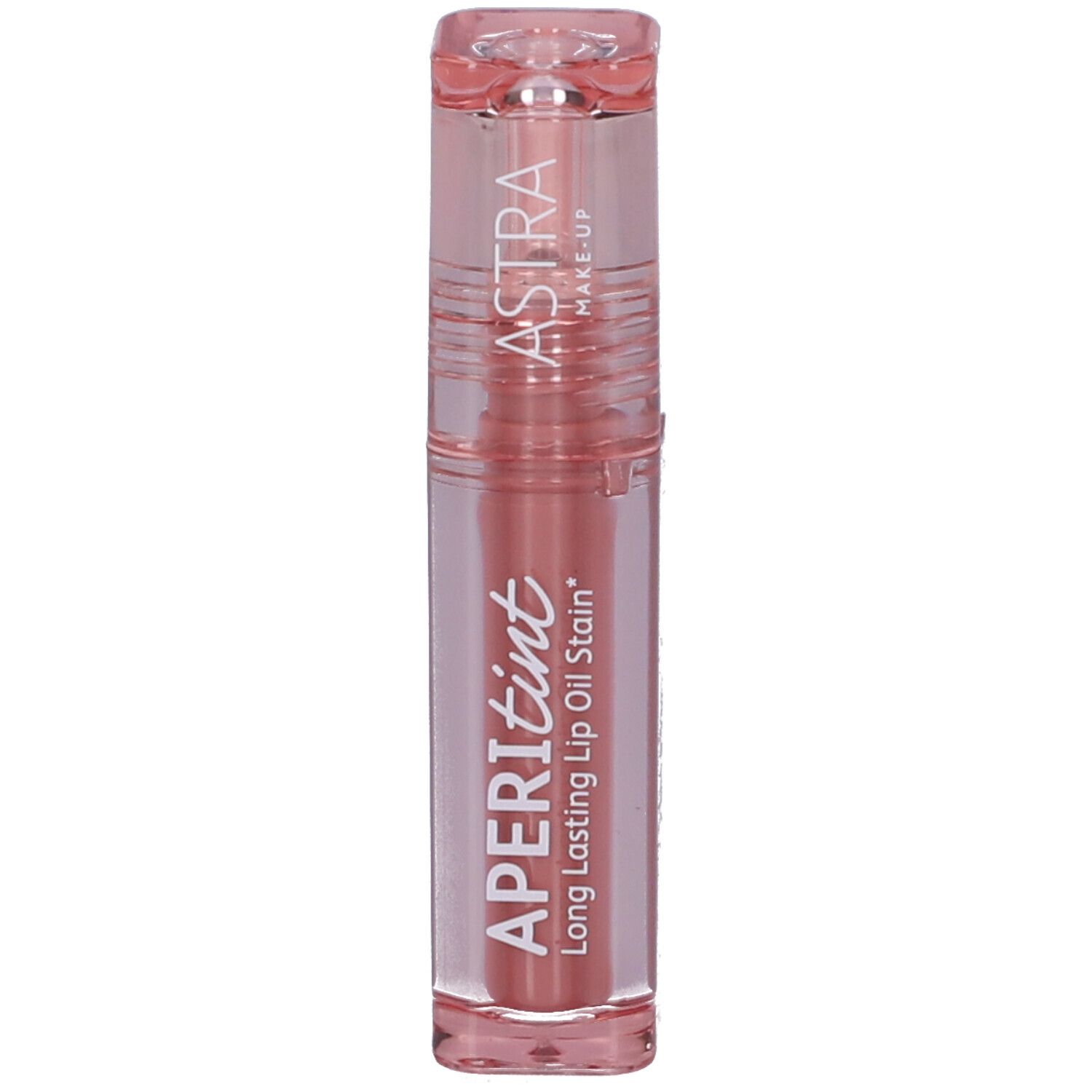 Astra Make-Up Aperitint Lip Oil Stain, tonalità 01 Riviera, primo piano.