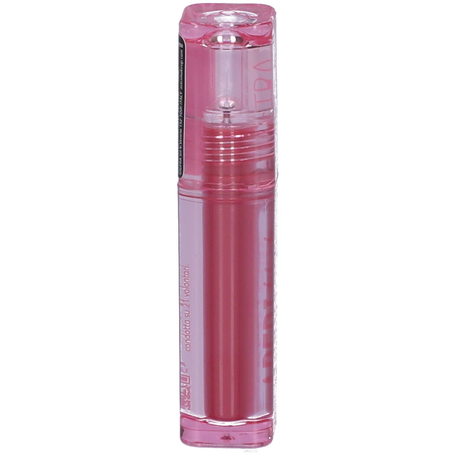 Astra Make-Up Aperitint Olio Stain Labbra, tonalità 04 Sherry, retro con etichetta.