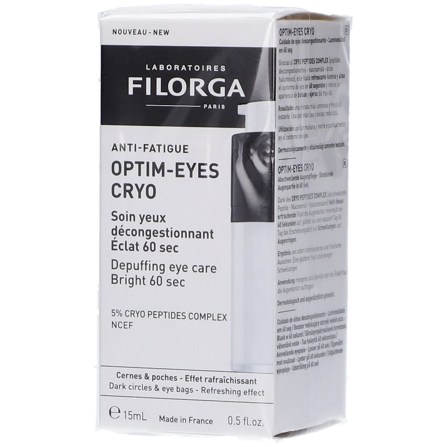 Filorga Optim-Eyes Cryo Trattamento Occhi Anti-Fatica