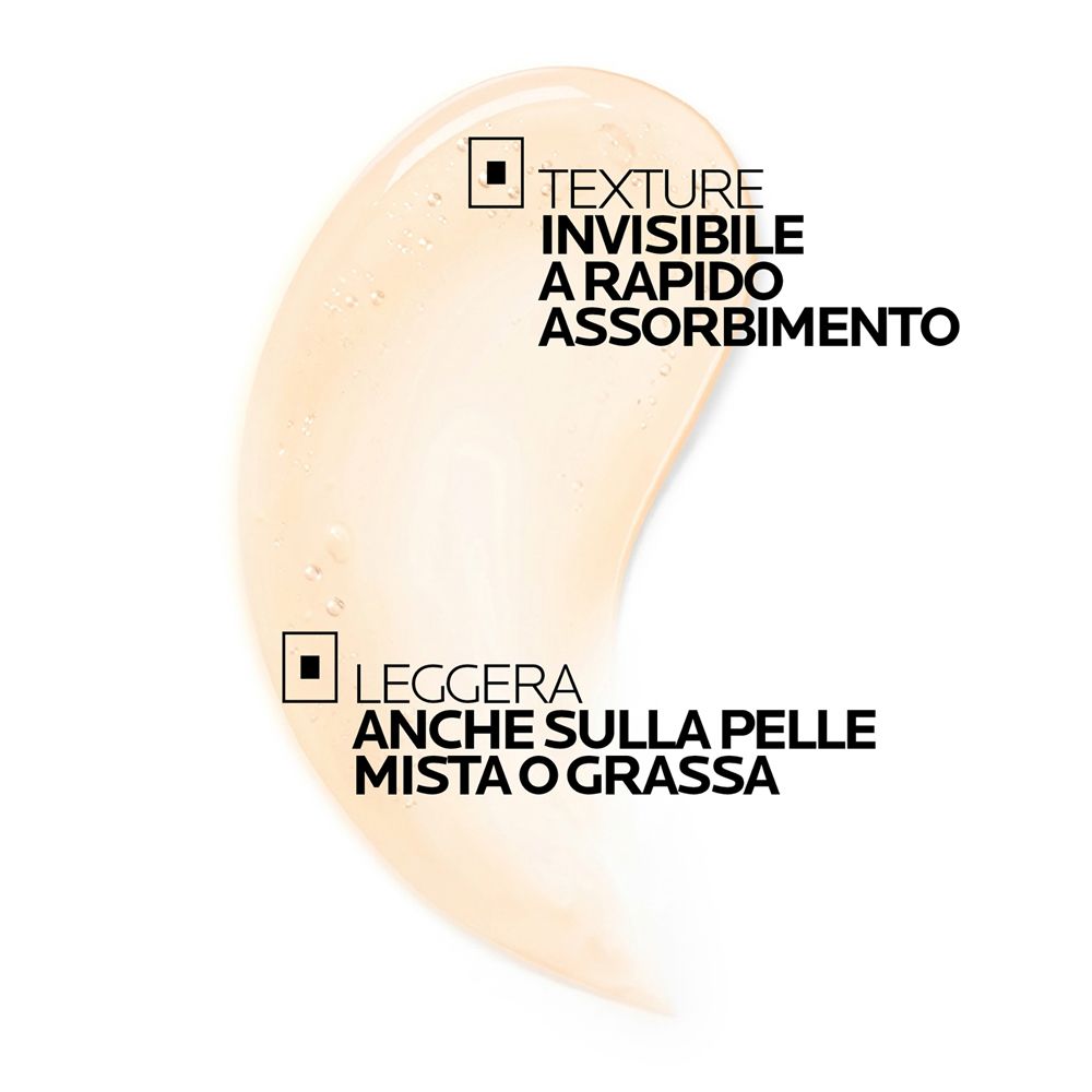 Texture in gel della crema La Roche-Posay Vitamina C+ Multi-Dose.