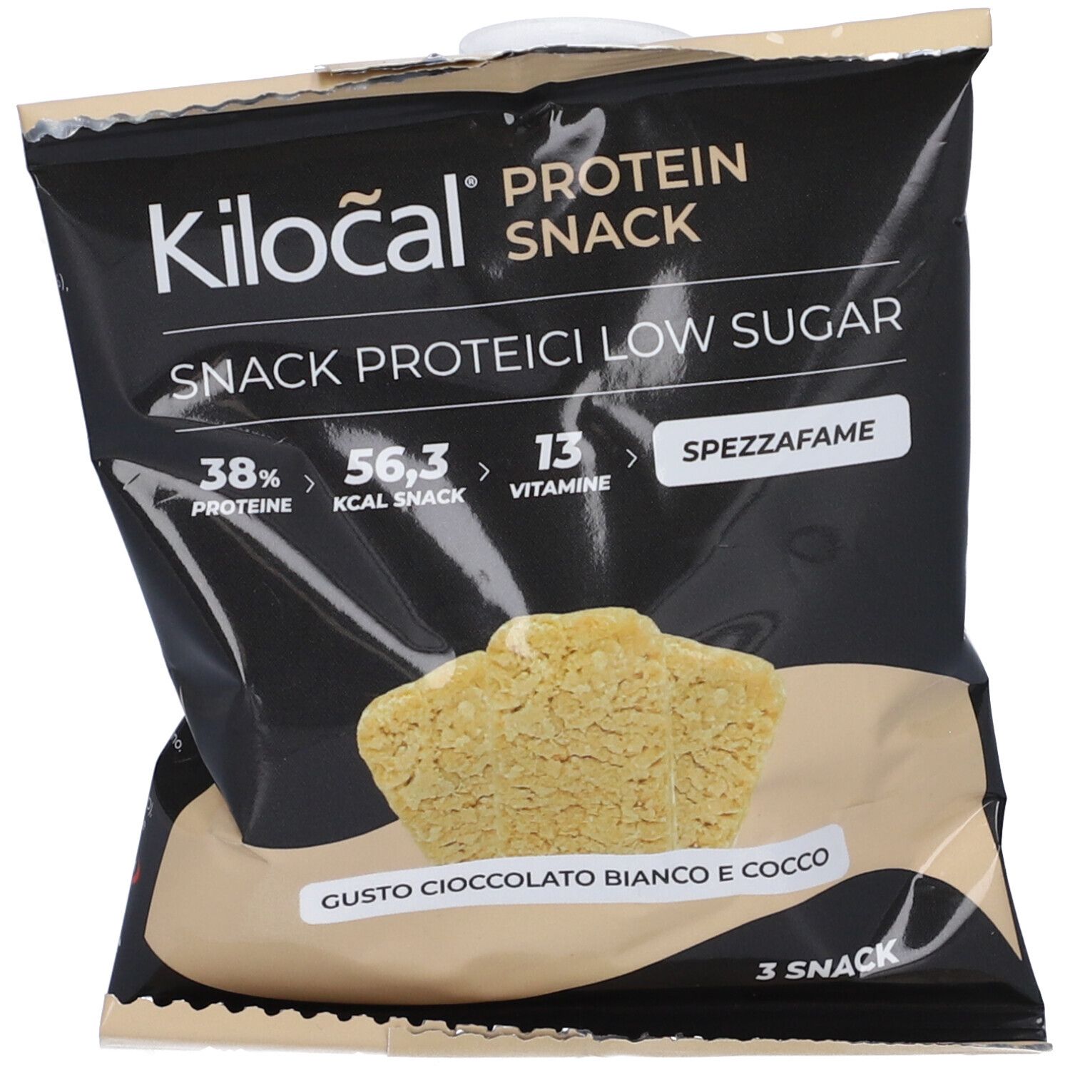 Kilocal Snack Protein Cocco Cioccolato Bianco Mini Barretta