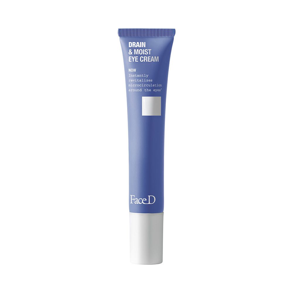 Tubetto FaceD Drain & Moist Eye Cream blu.
