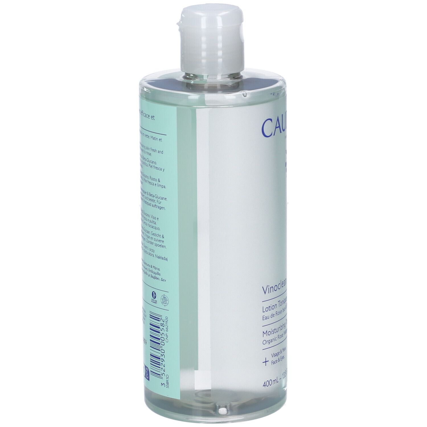 Caudalie Vinoclean Lozione Tonica Idratante, 400ml.