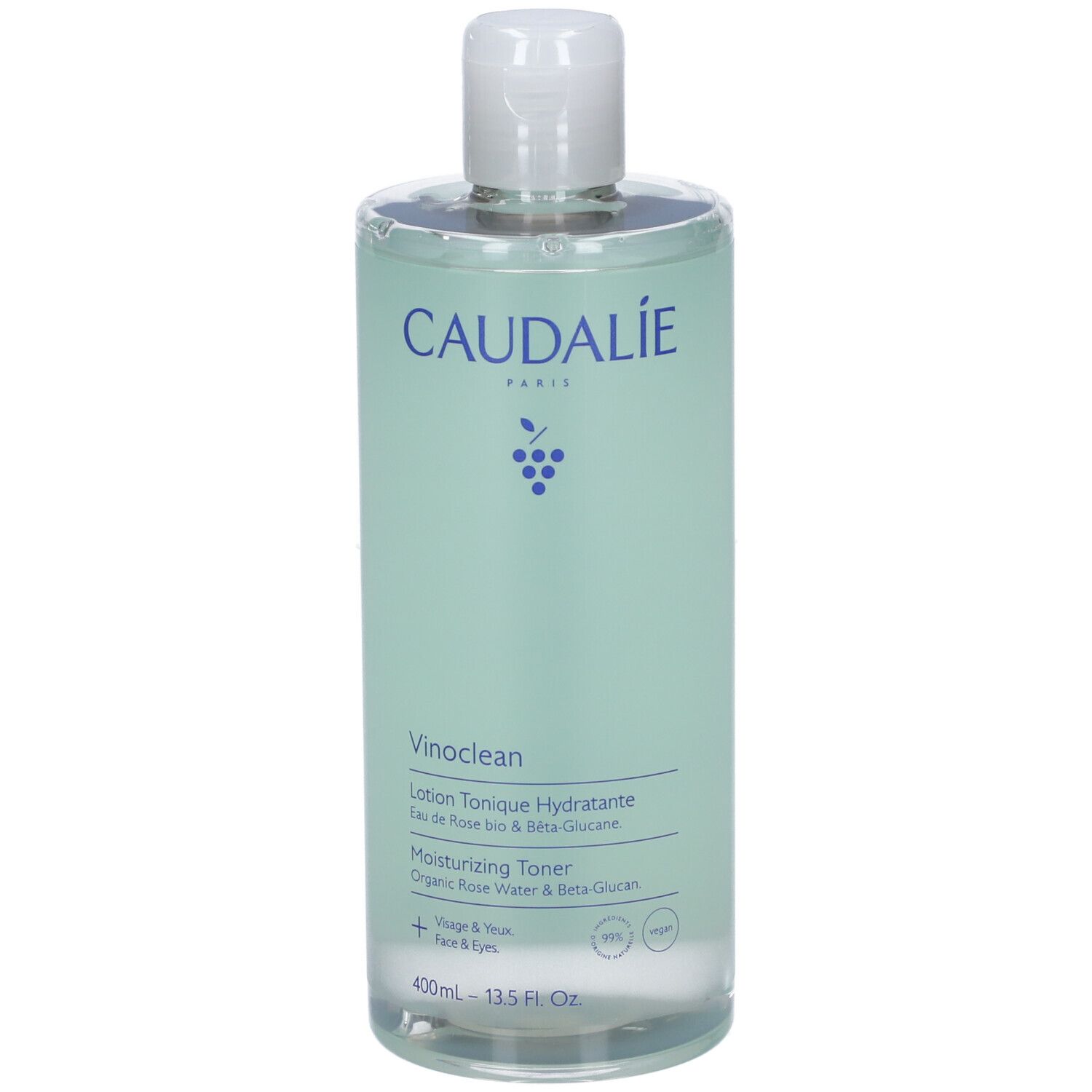 CAUDALIE Vinoclean Lozione Tonica Idratante, 400ml.