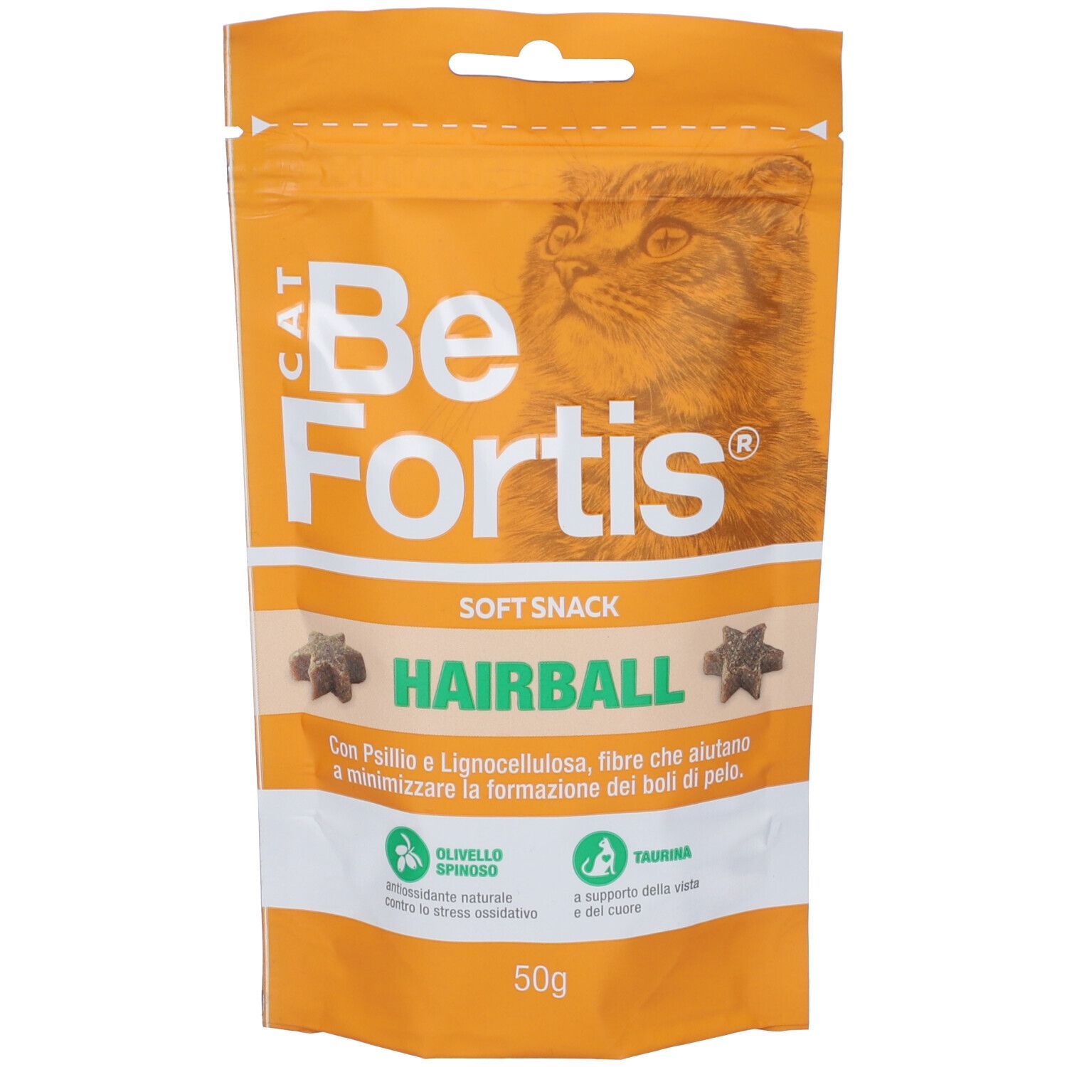 Arcaplanet Petz Health Befortis Cat Snack Soft Hairball Gatti