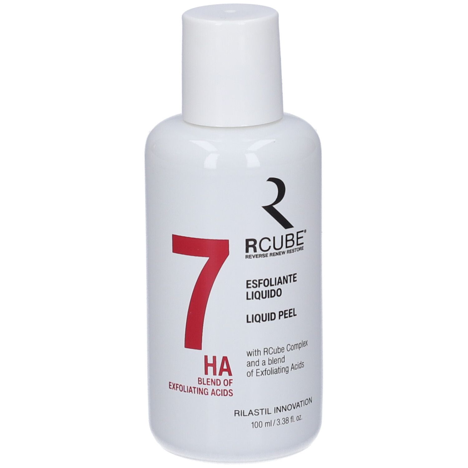 RCube Esfoliante liquido 7 HA, 100 ml.