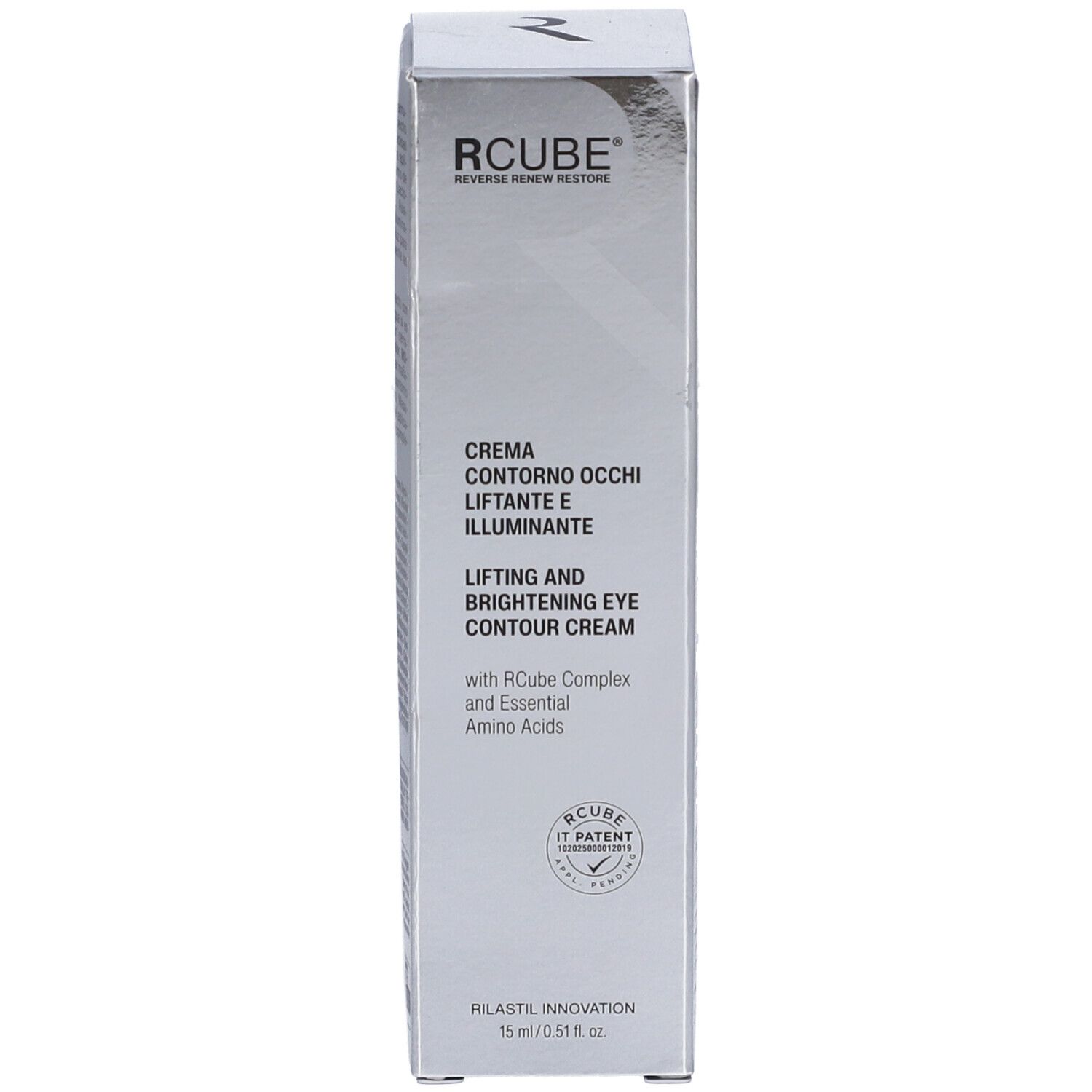 Rilastil crema contorno occhi liftante e illuminante, 15 ml.