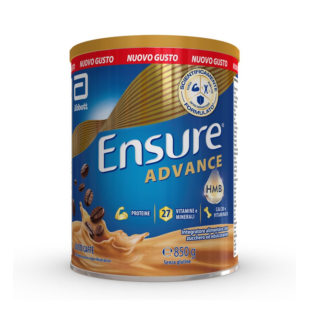 Abbott Ensure Advance Polvere Gusto Caffe'
