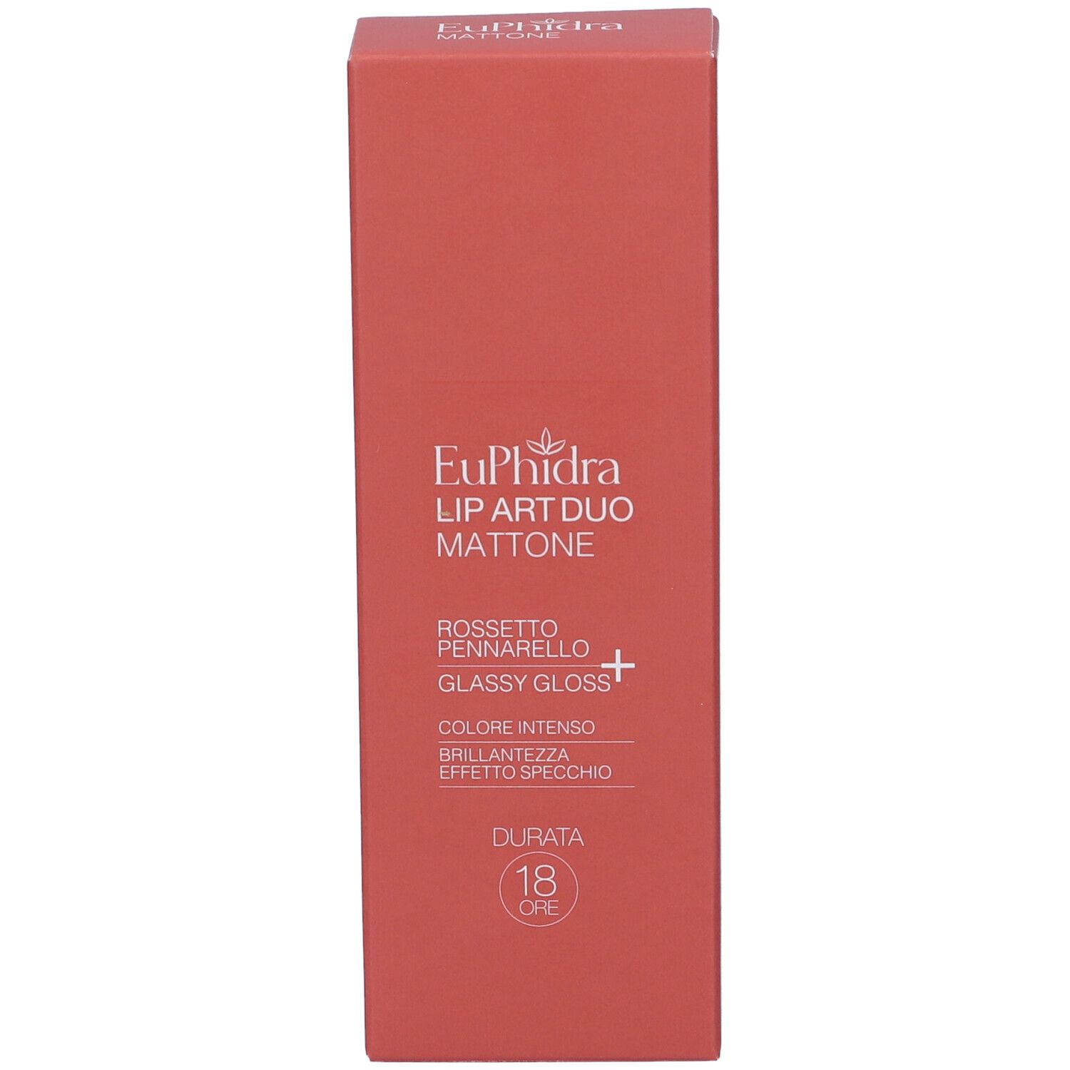 EuPhidra Lip Art Duo Mattone: Rossetto e gloss per 18 ore di durata.