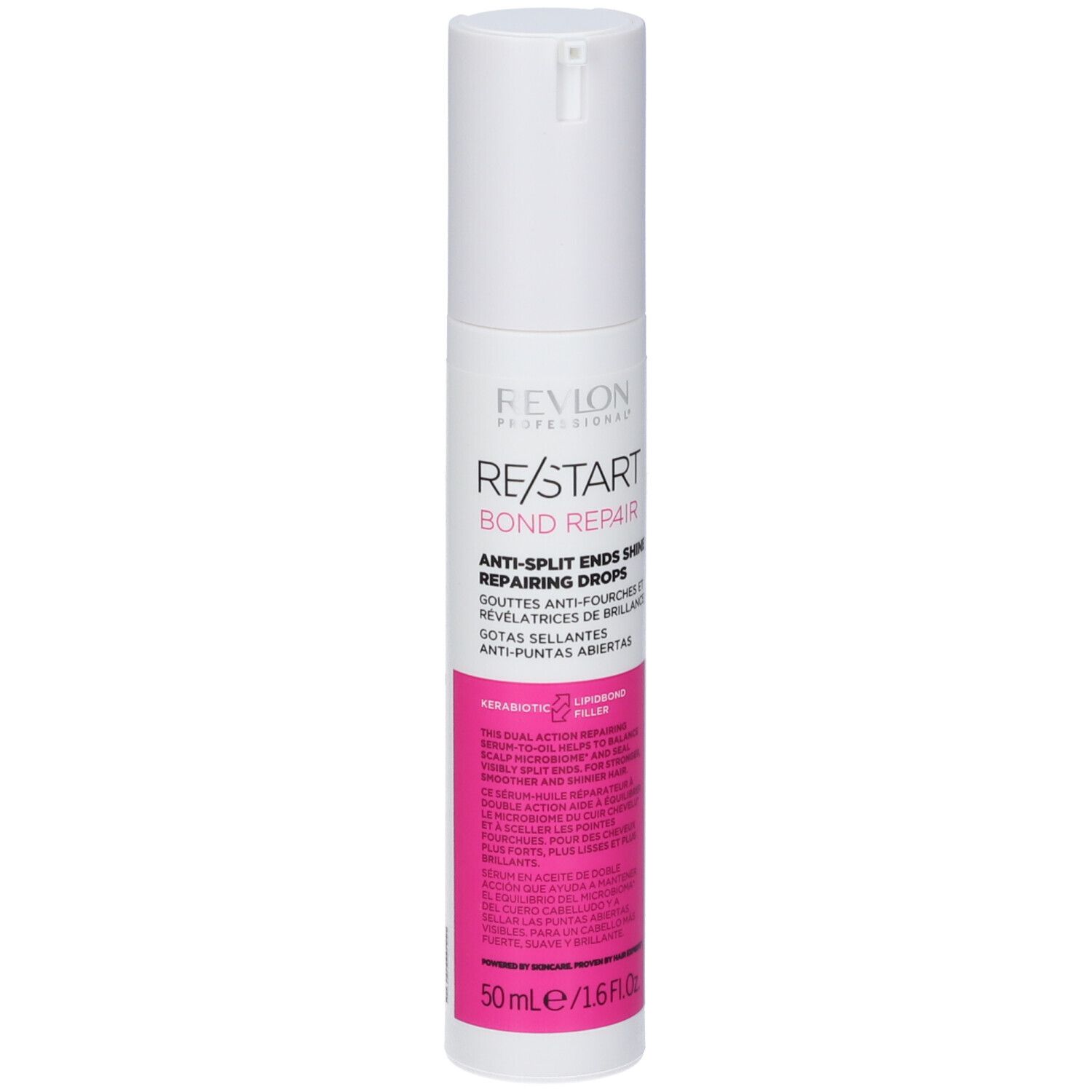 Flacone Revlon Re-Start Recovery Anti-Split Ends Sealing Drops con erogatore, 50ml.