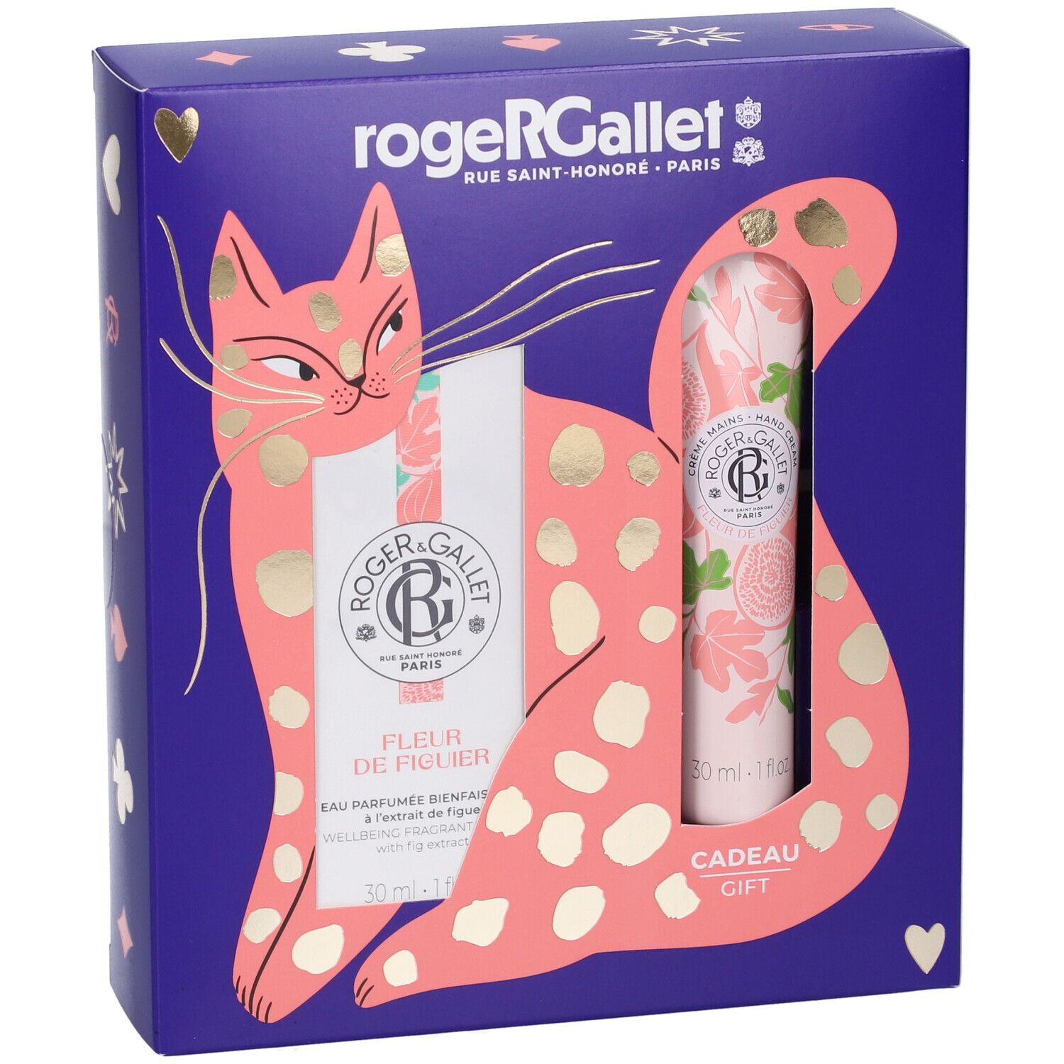 Set regalo Roger & Gallet con eau de parfum e cura del corpo.