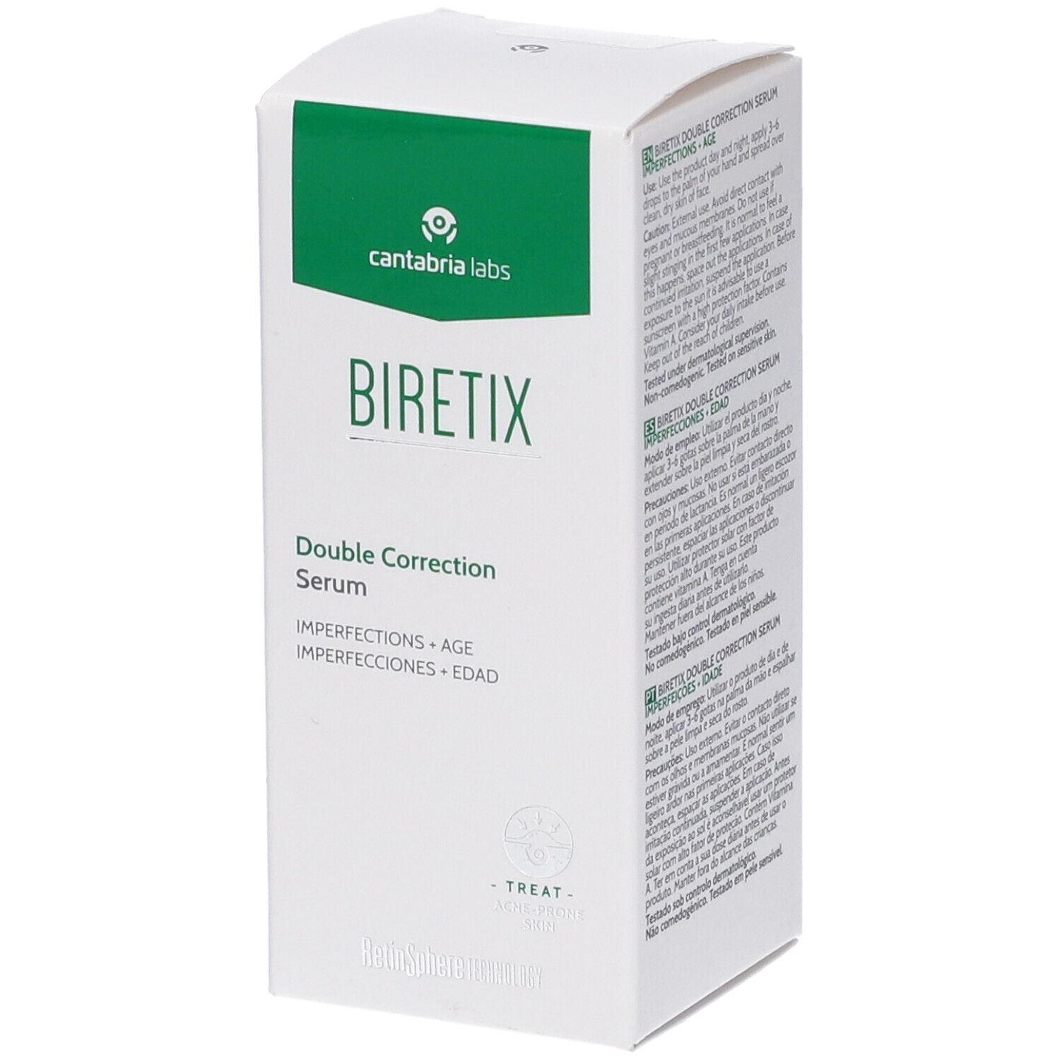 Biretix Double Correction Serum Siero Viso