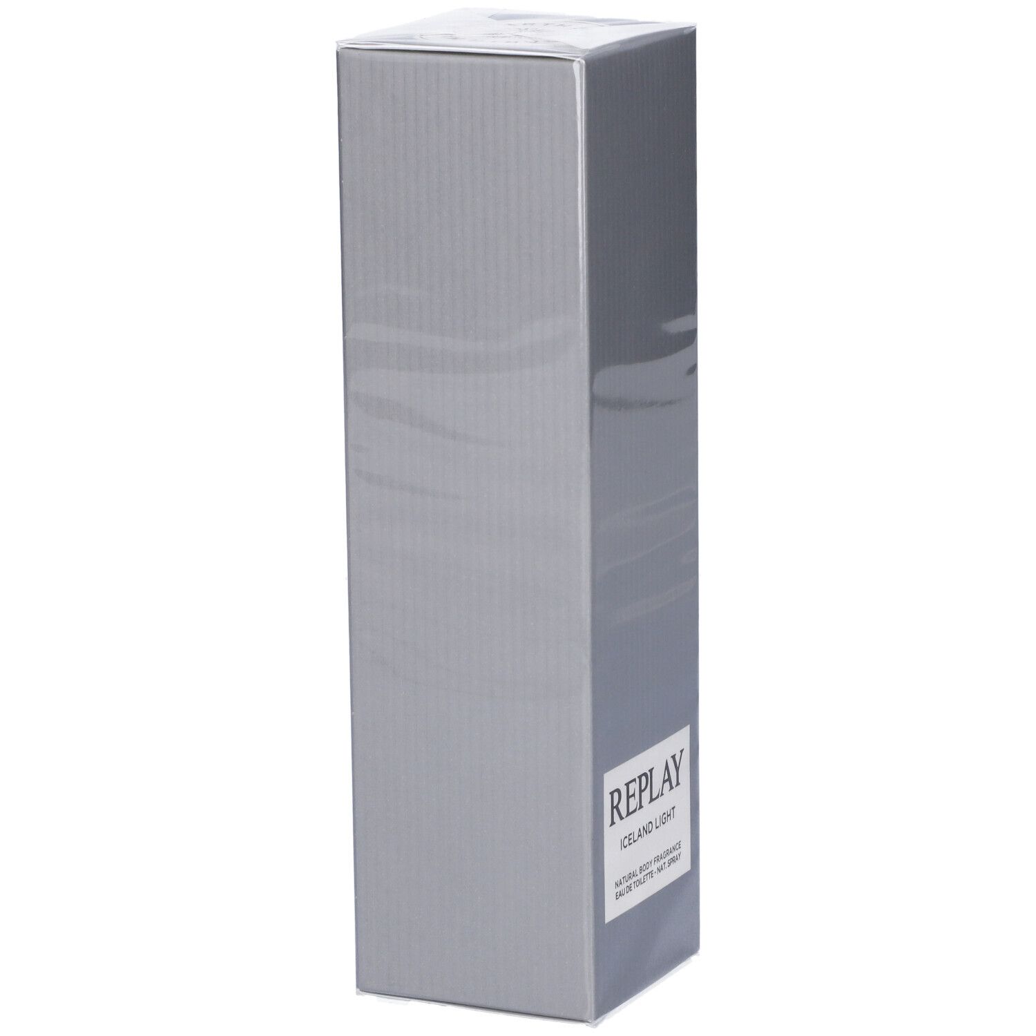 REPLAY Iceland Light Eau de Toilette, confezionato.
