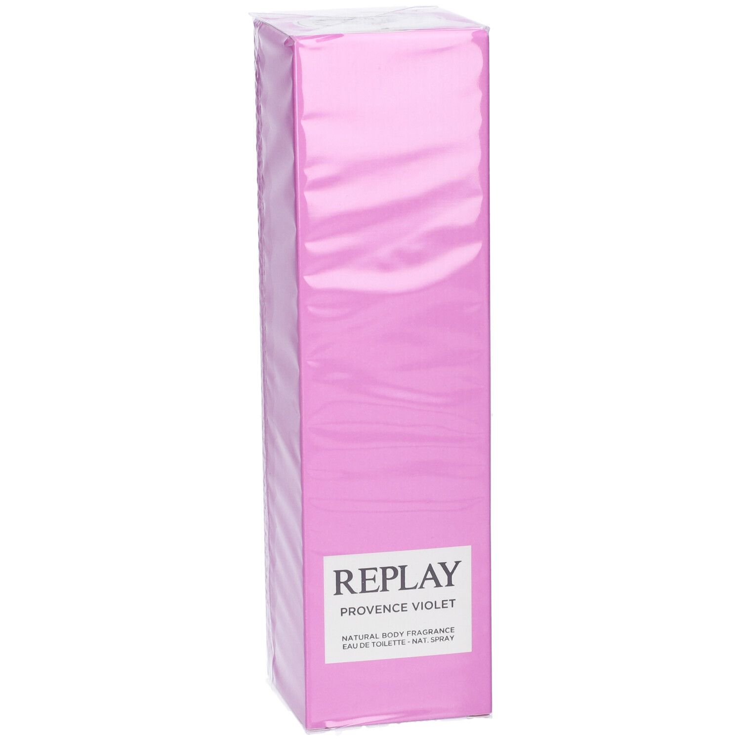 Confezione Replay Provence Violet Natural Body Fragrance Eau de Toilette.