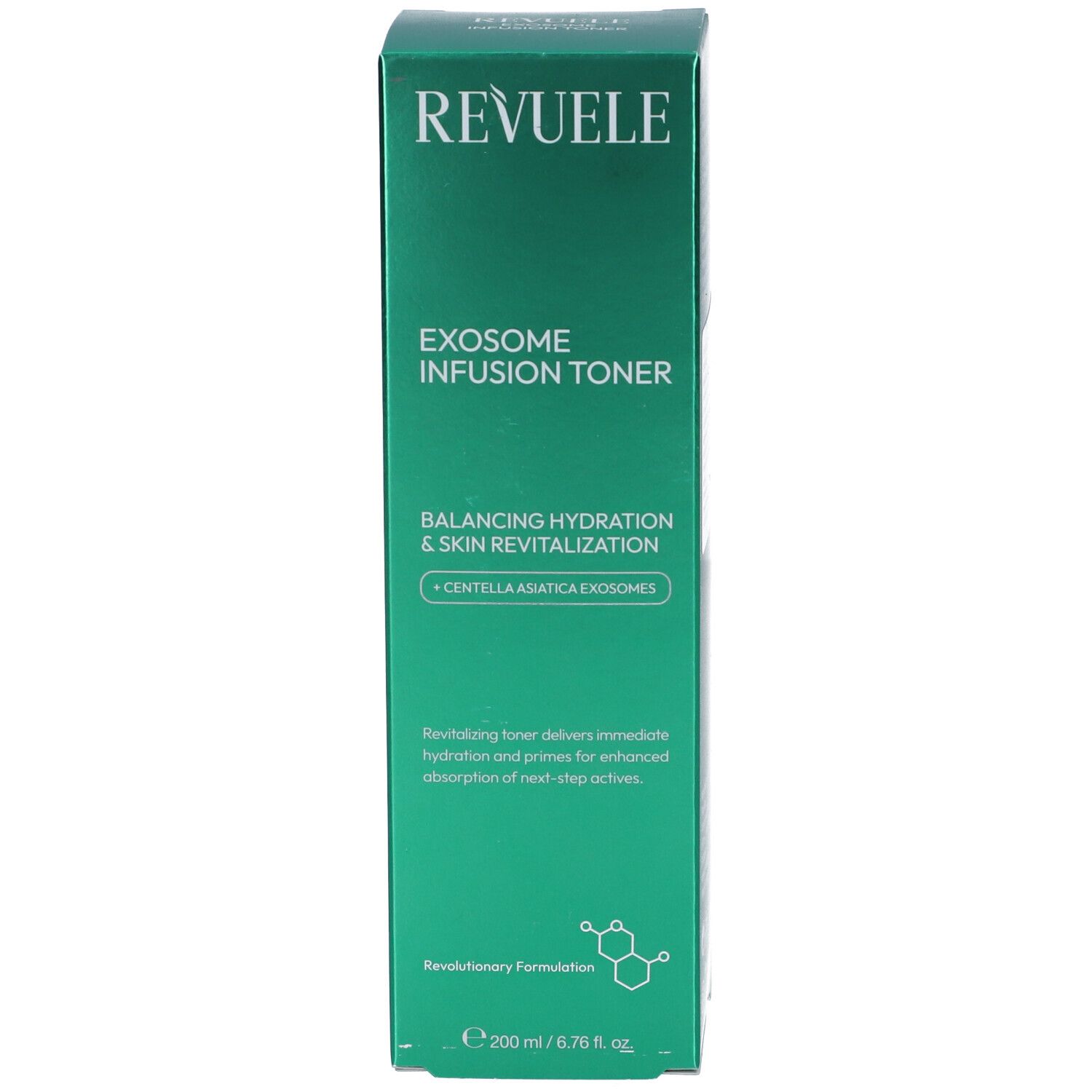 Revuele Exosome Infusion Toner, 200 ml, con Centella Asiatica Exosomes.