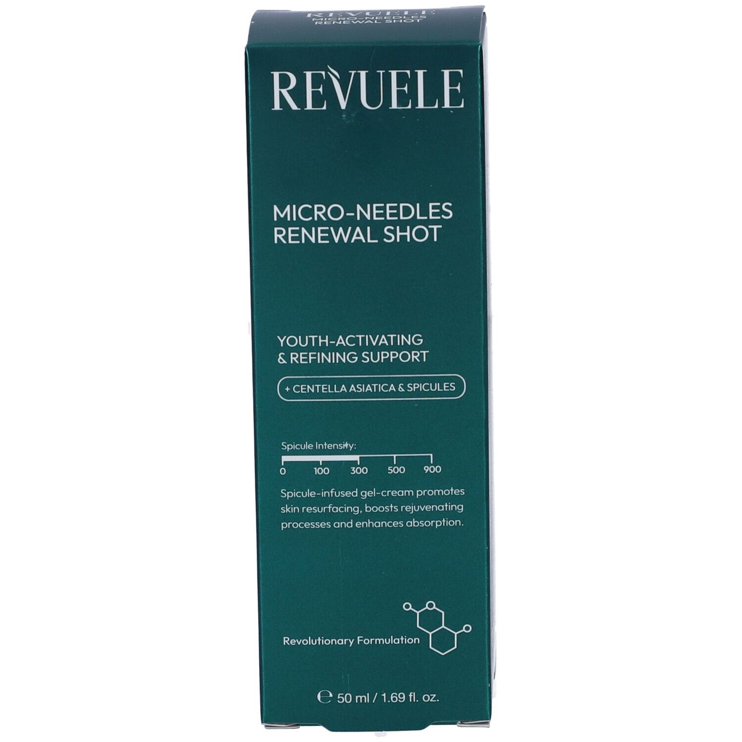 Revuele Micro-Needles Renewal Shot, 50 ml. Supporto attivatore di giovinezza e affinante.