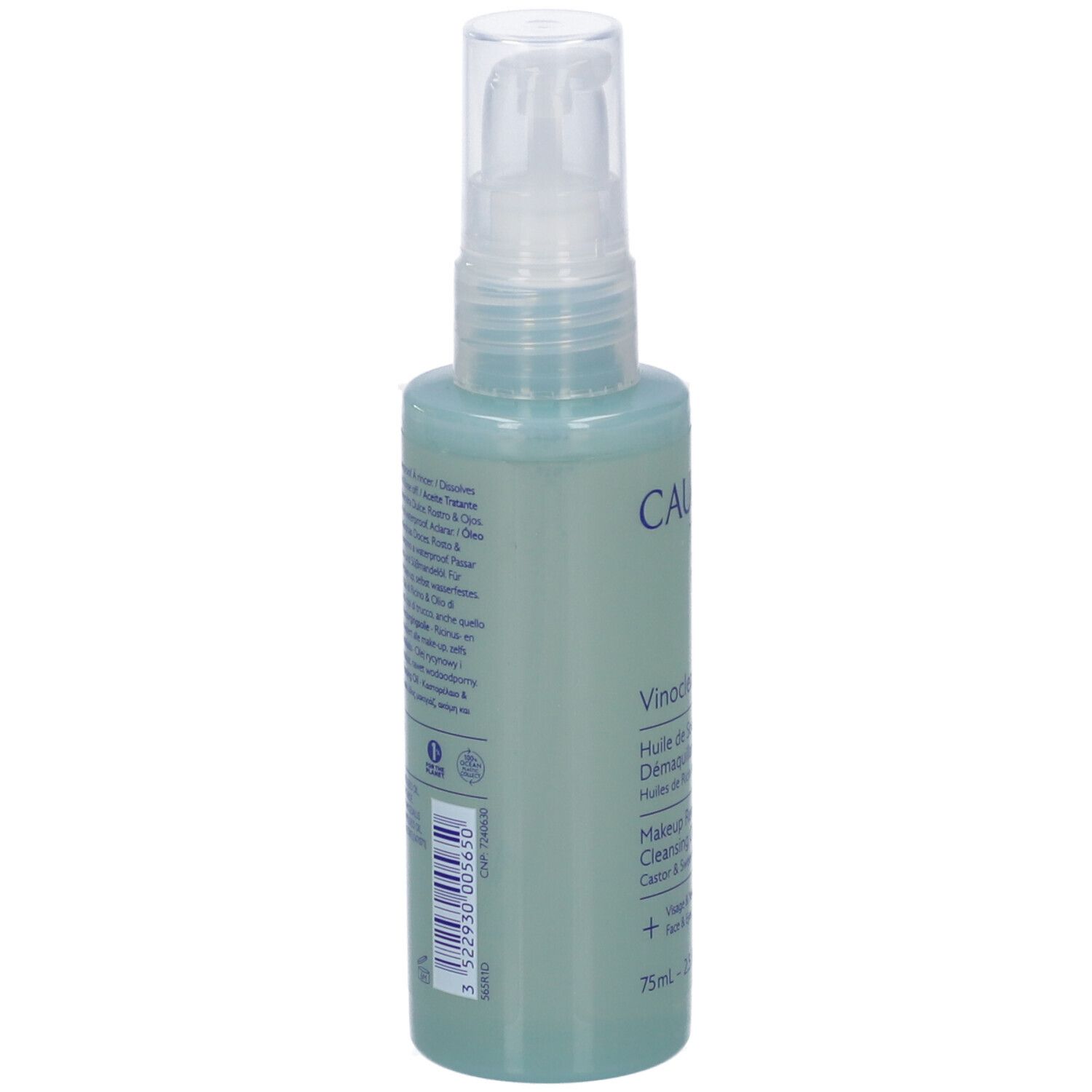 Caudalie Vinoclean Olio Struccante all'acqua di uva, 75ml.