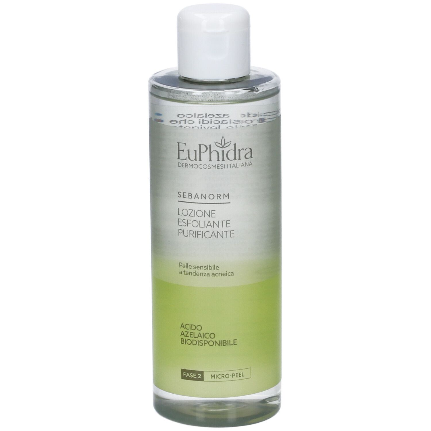 EuPhidra Sebanorm Lozione esfoliante purificante, 200 ml.