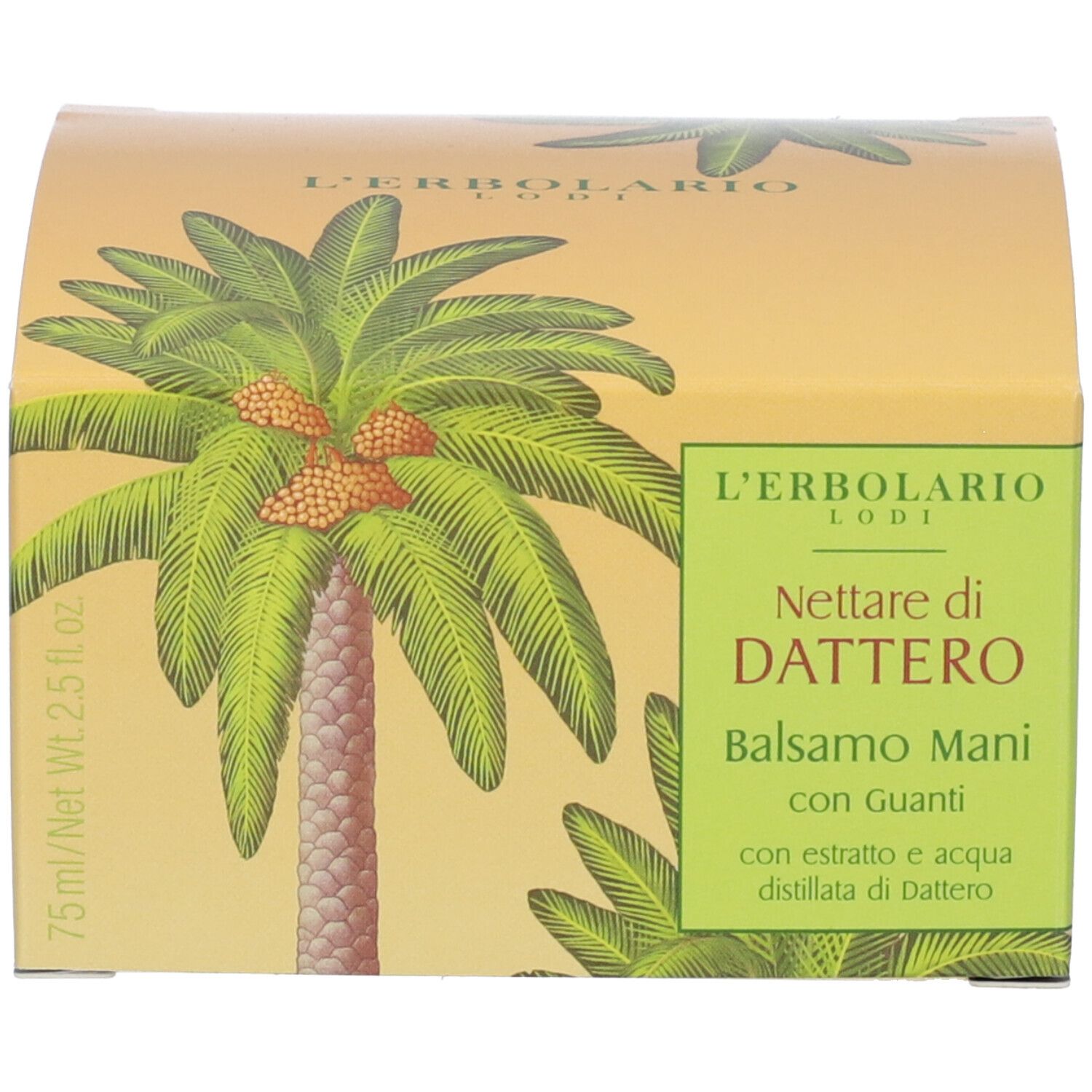 Retro di una confezione con indicazione del paese di produzione e certificazioni.