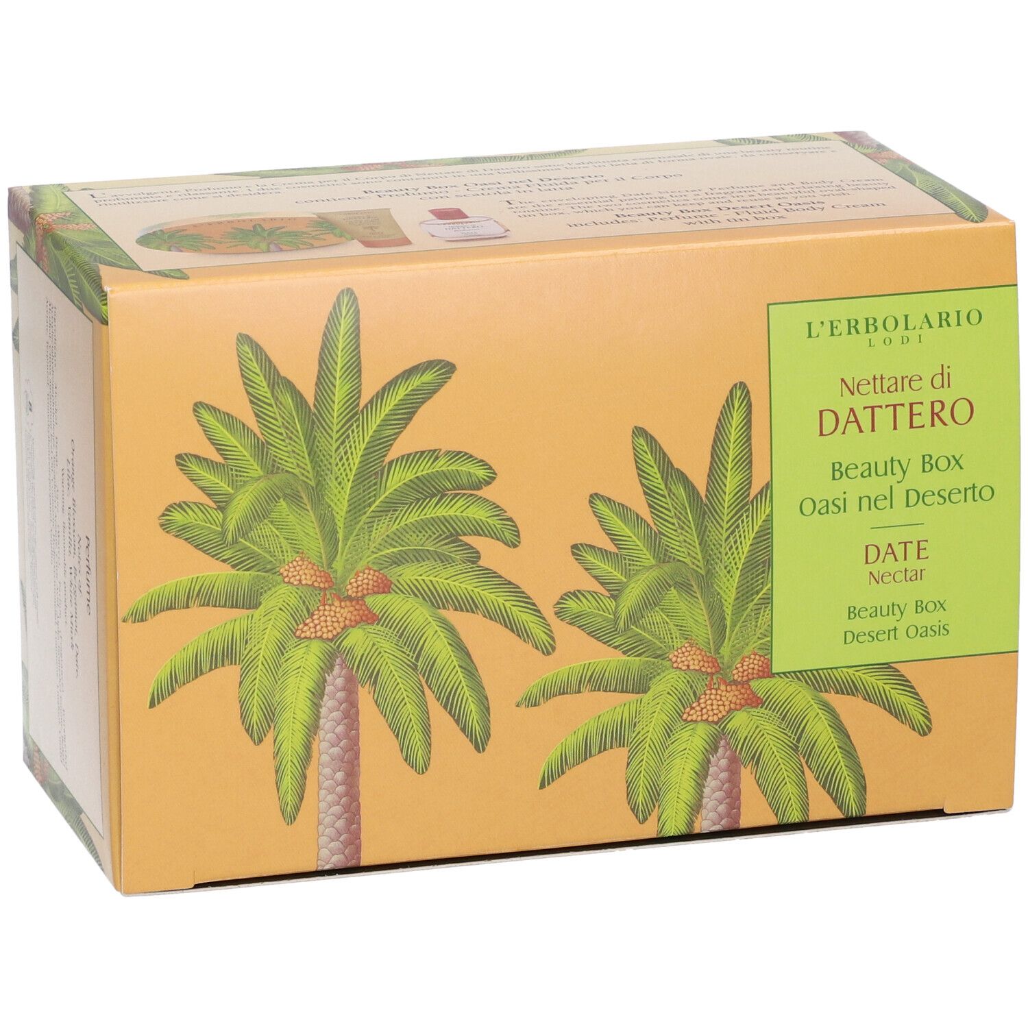 Beauty Box Nettare di Dattero L'Erbolario Oasi nel Deserto.