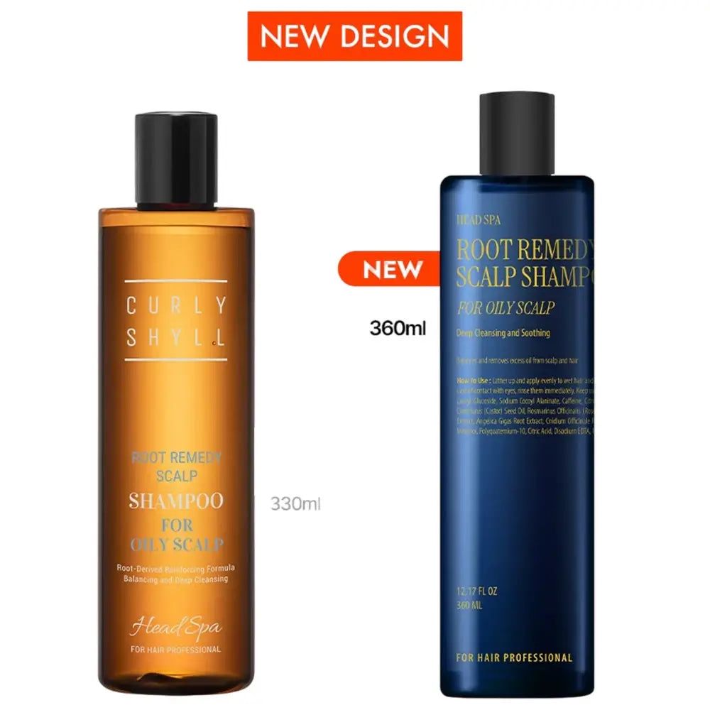 CURLY SHYLL Root Remedy Shampoo – shampoo regolatore per cuoio capelluto grasso