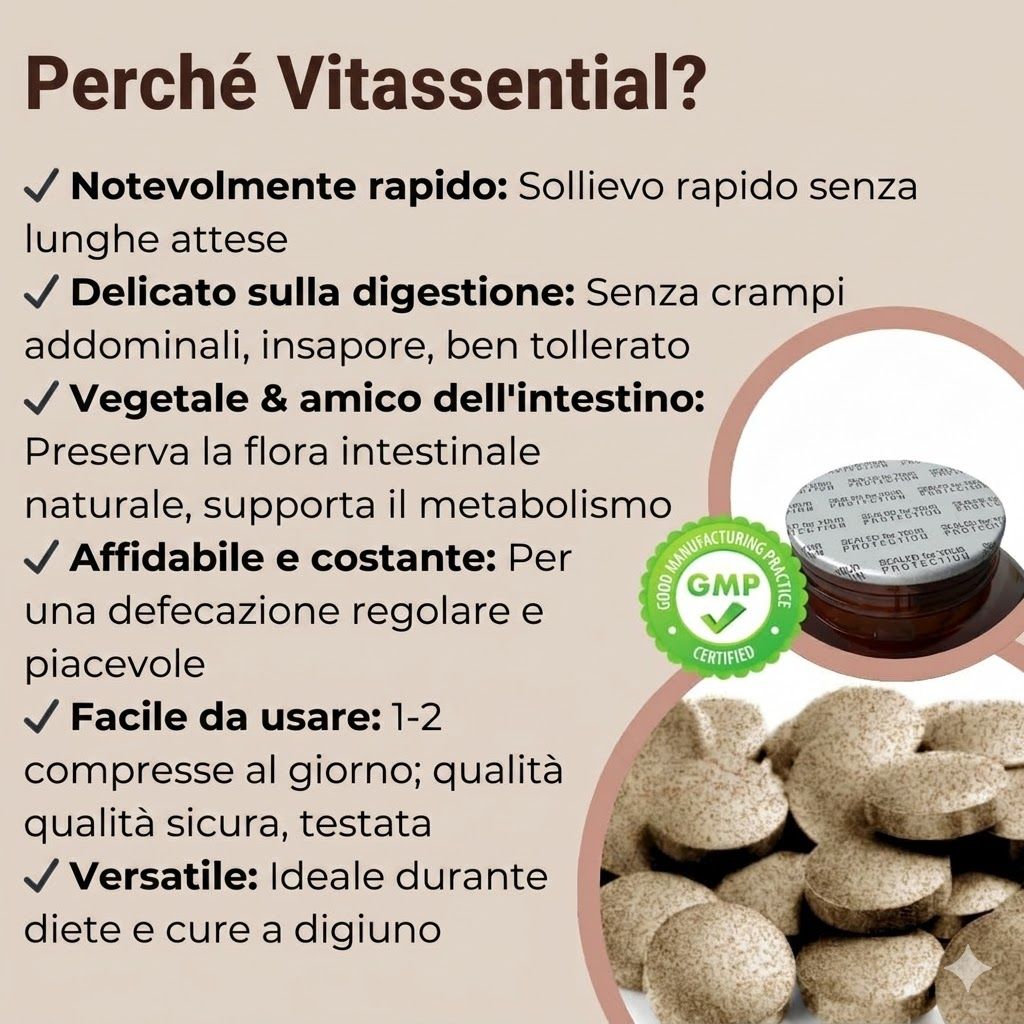 Vitassential Compresse Complesso Aloe + Senna