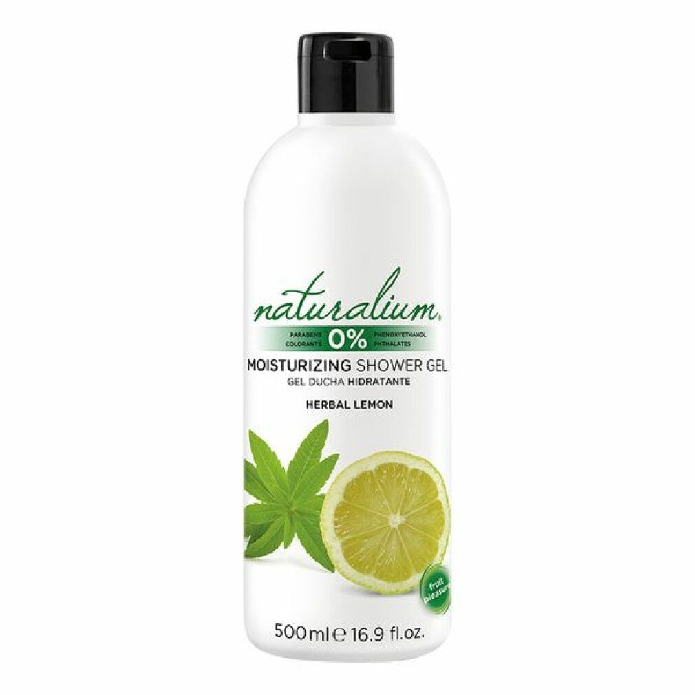 Naturalium Gel Doccia Idratante, Herbal Lemon, 500ml.