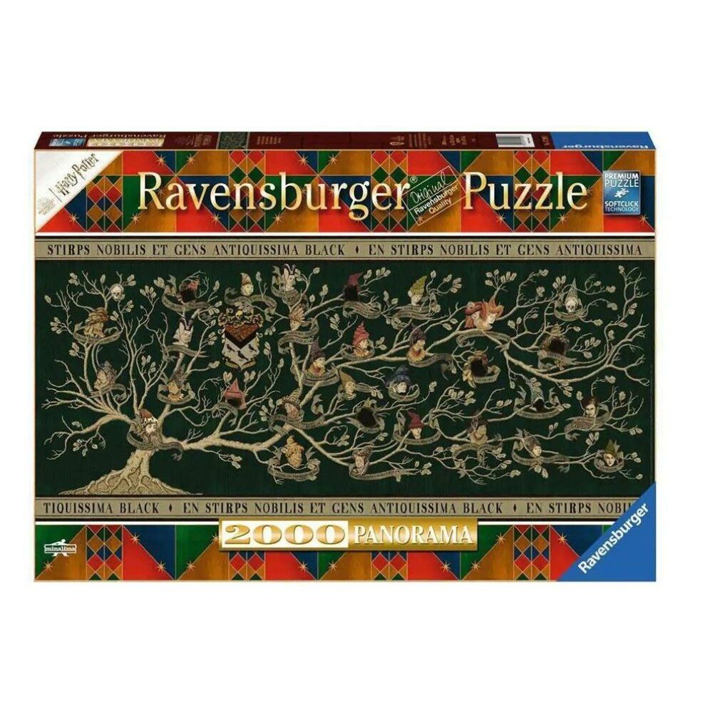 Puzzle panoramico dell'albero genealogico di Harry Potter ück