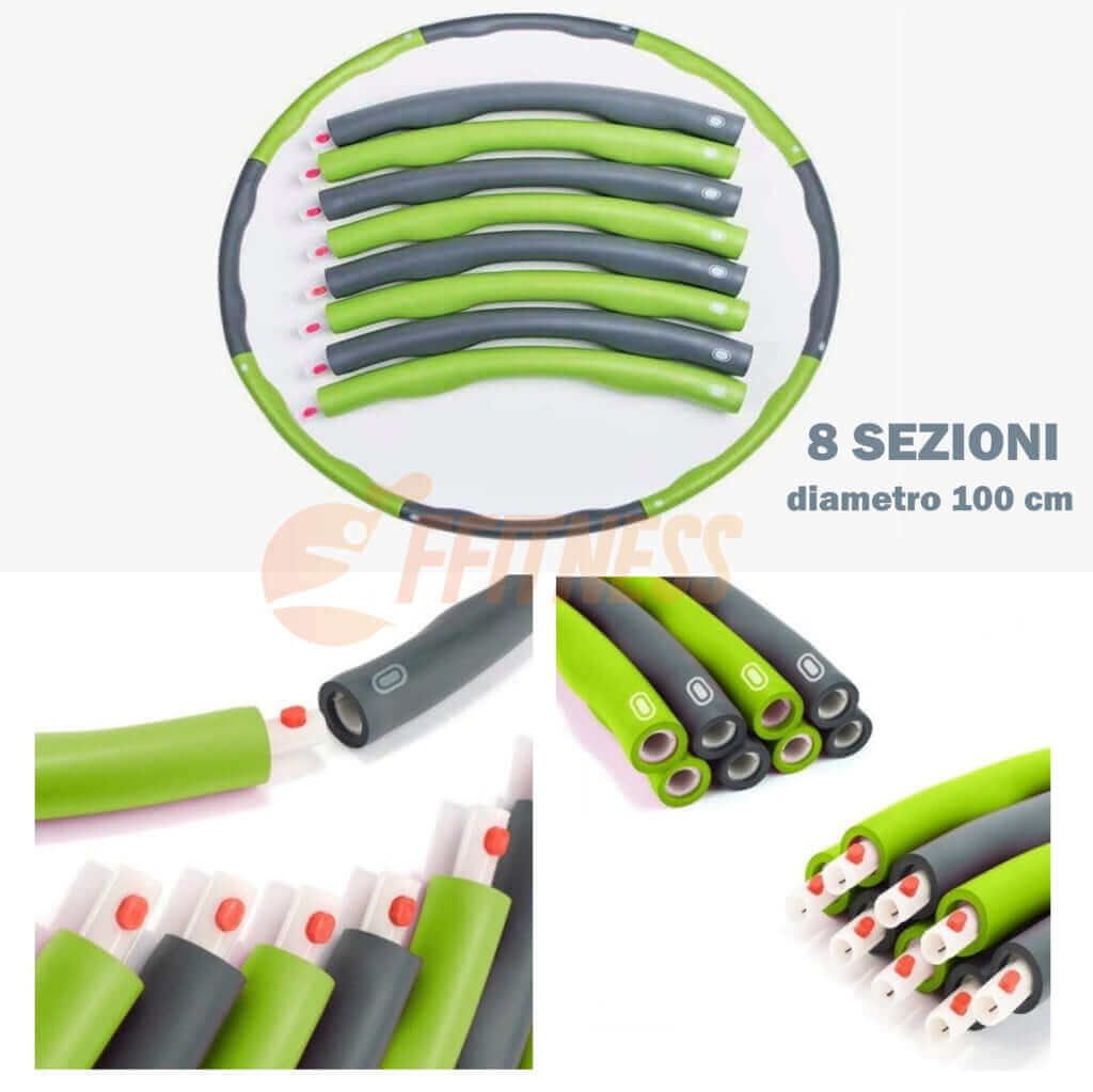FFitness Hula Hoop Massaggiante - Cerchio Ginnico Fitness FF