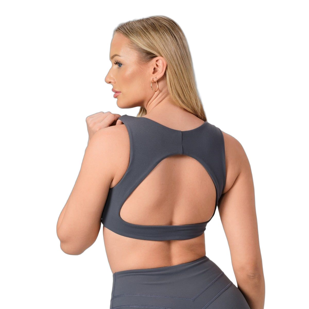 GymBeam Reggiseno sportivo donna NEO Iron con apertura sulla schiena